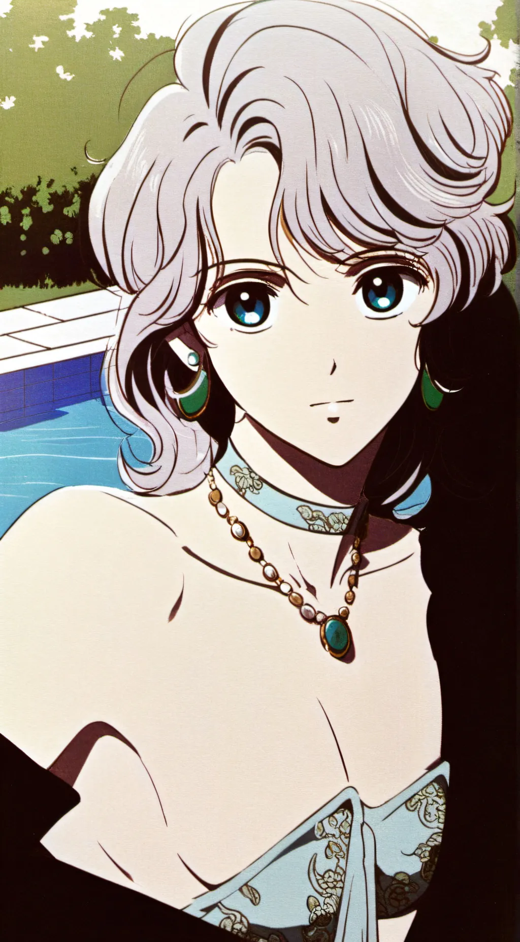 ai character: jjk pool day background