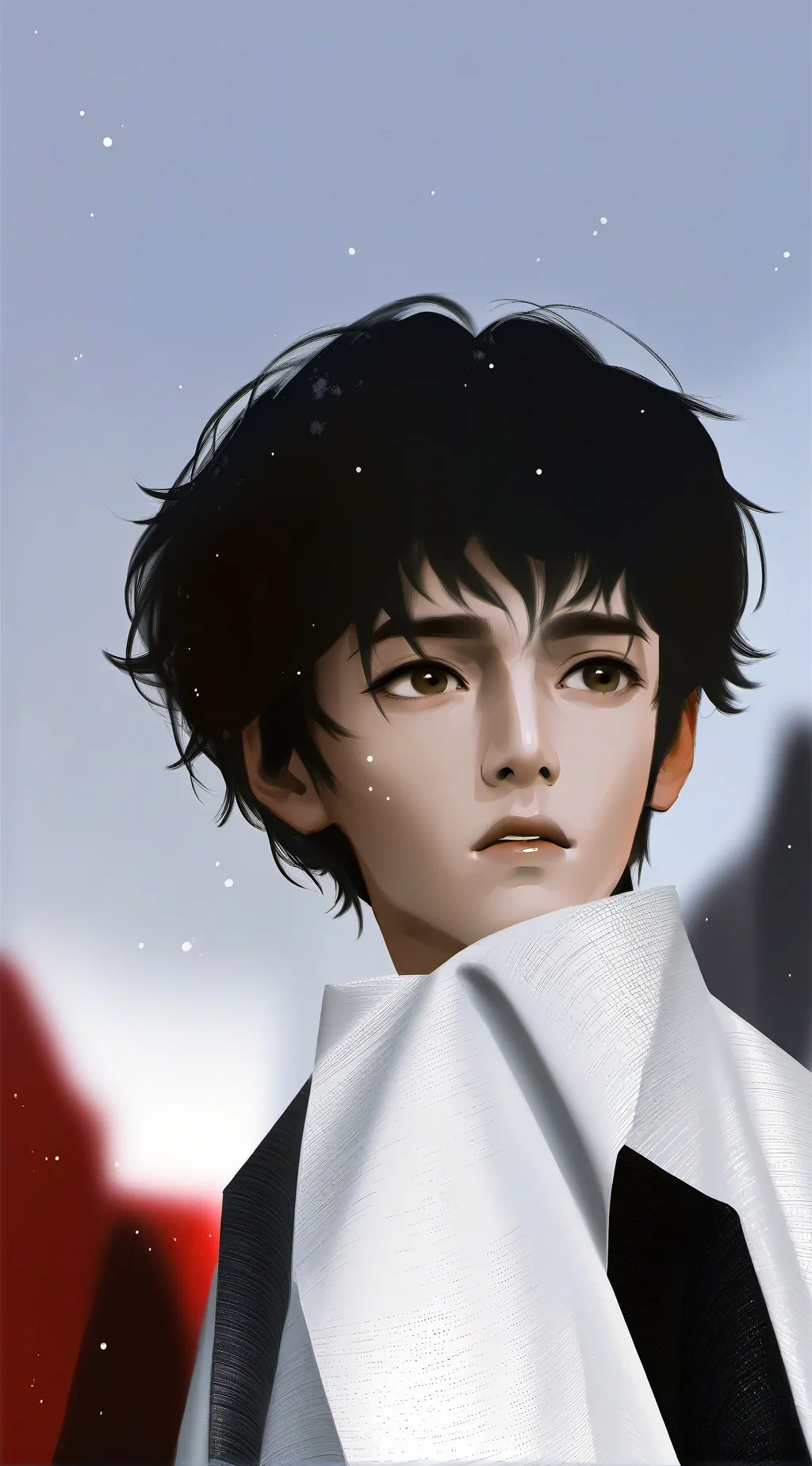 ai character: hija de Jaekyoung  background