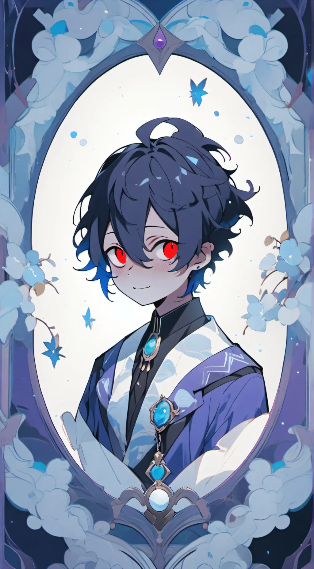 ai character: Dandy x Astro? background