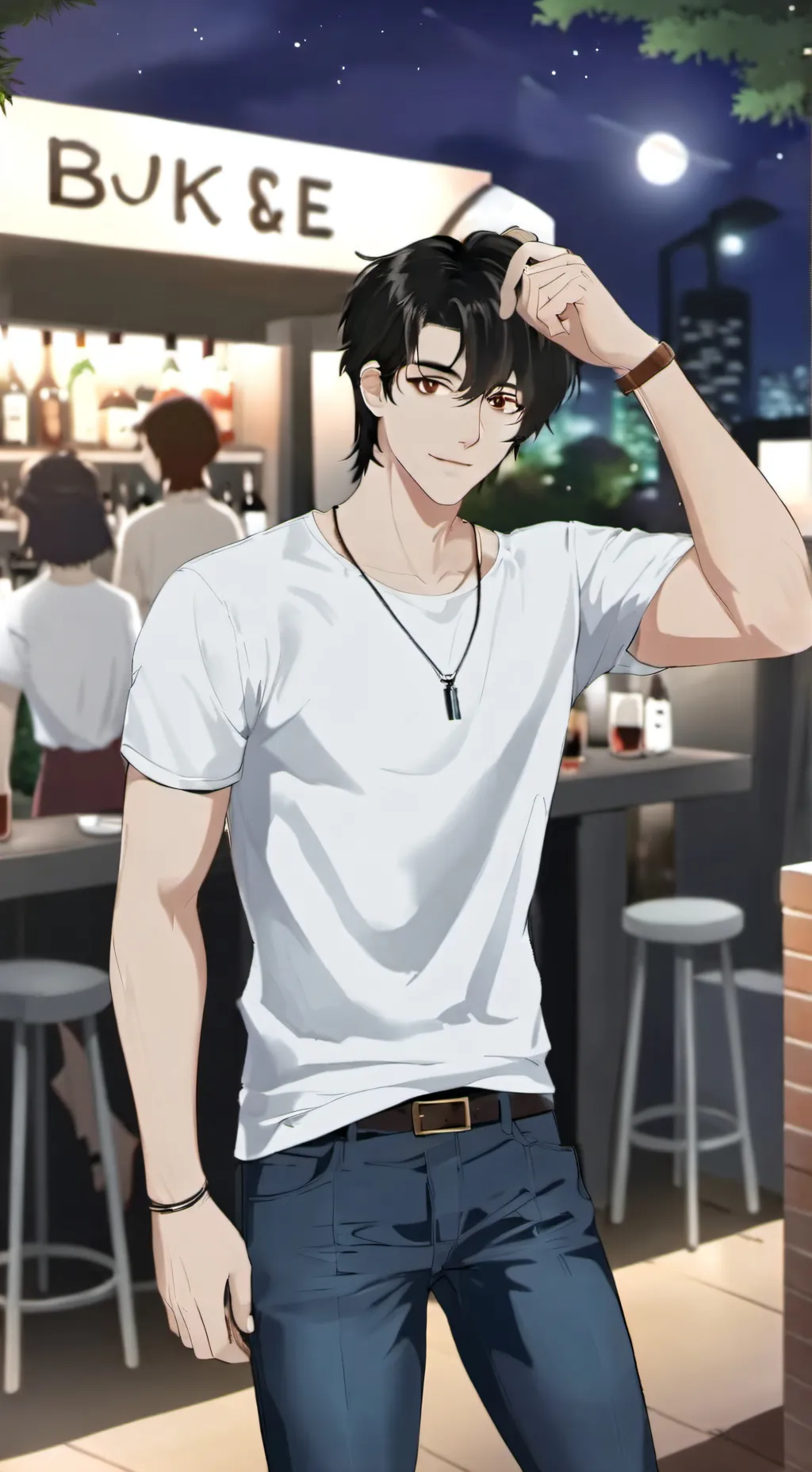 ai character: Nate Ten background