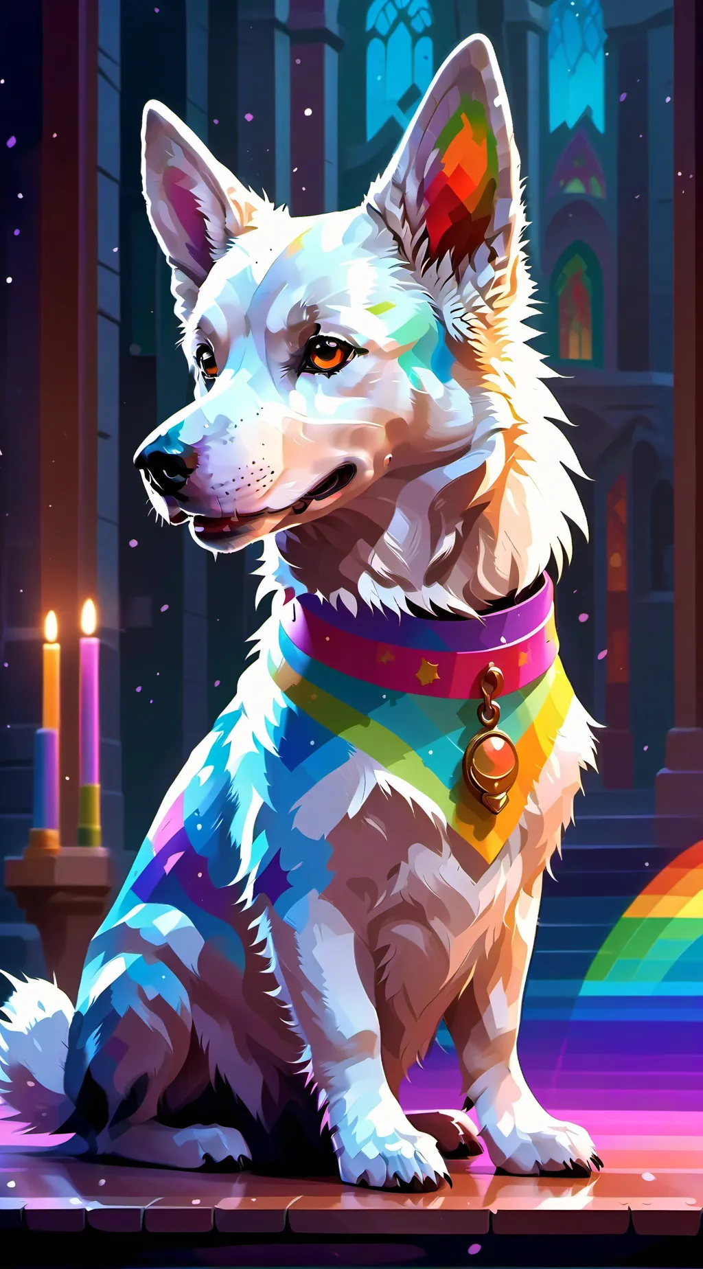 ai character: yarnaby but human background