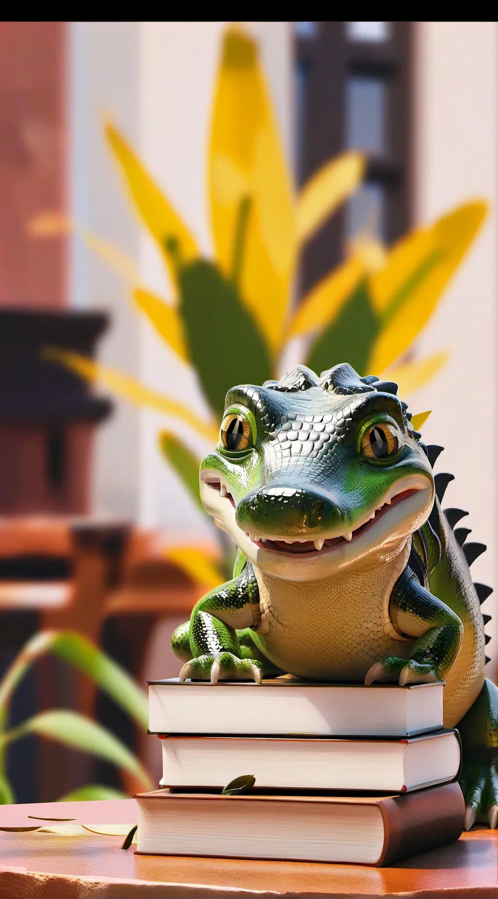 ai character: cocodrilo Carlos background