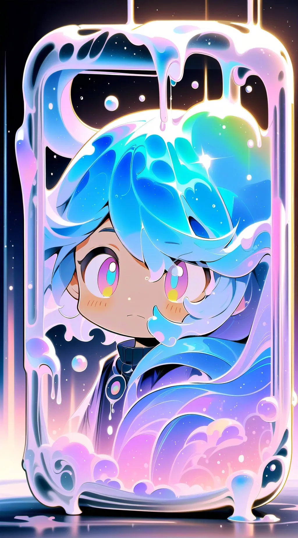 ai character: petey x dogman background