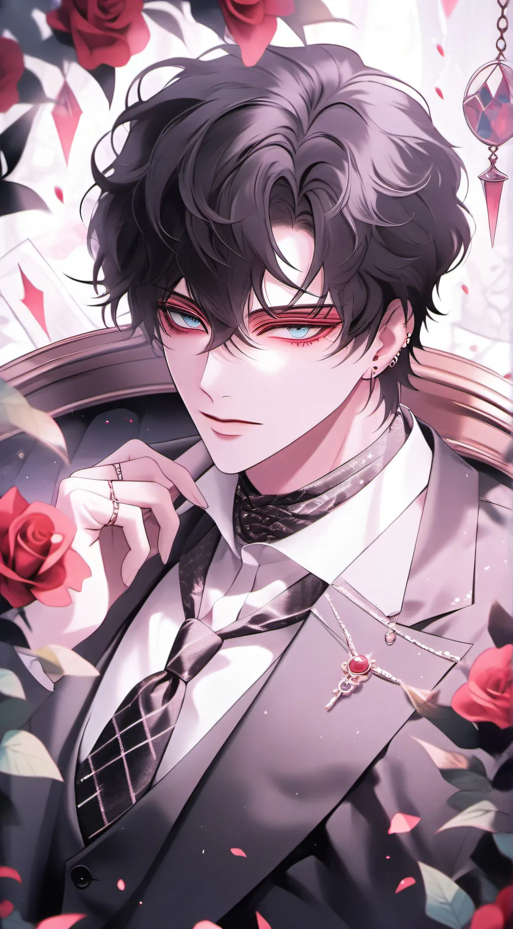 ai character: •Kairo Takimashi• background