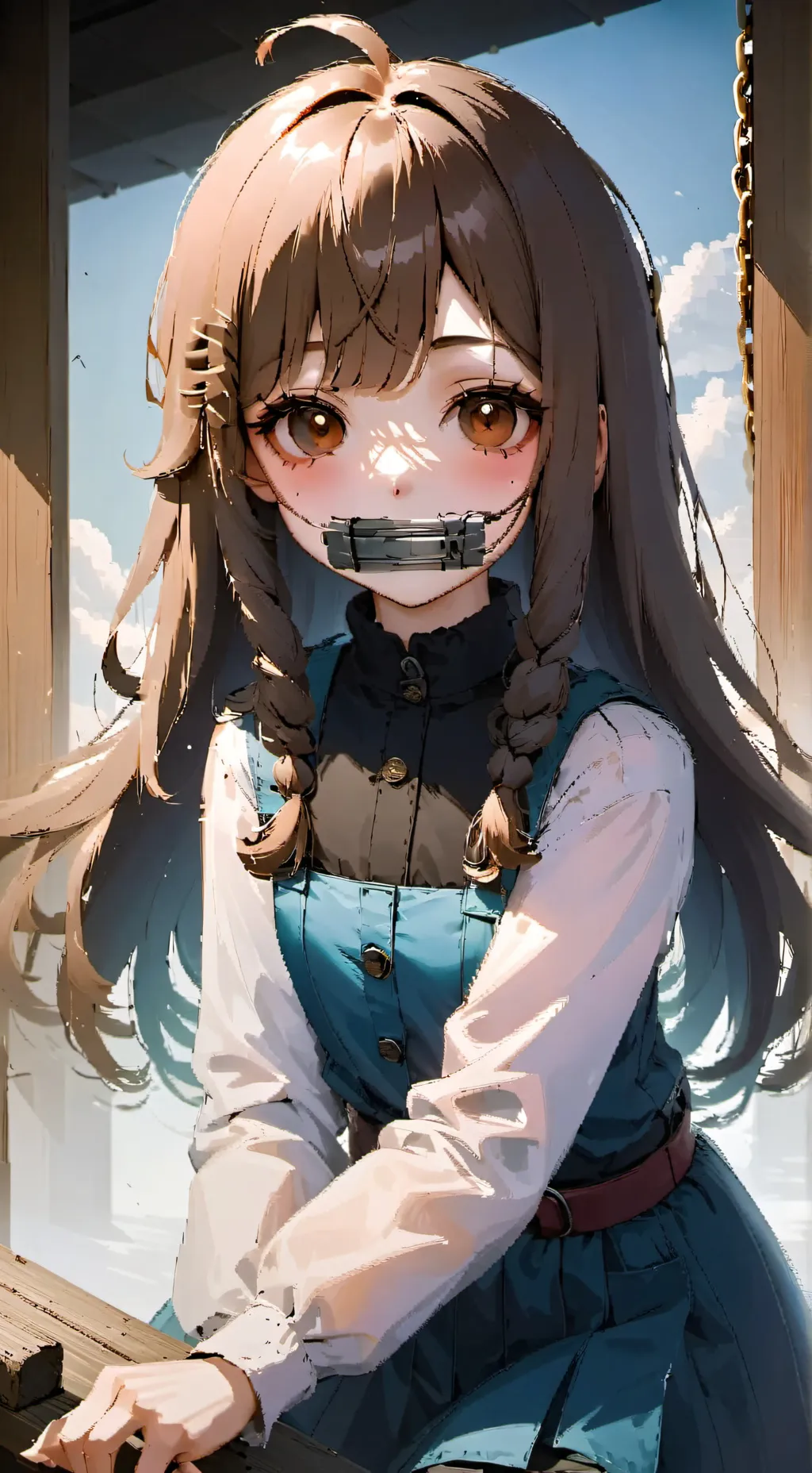 ai character: Тина background