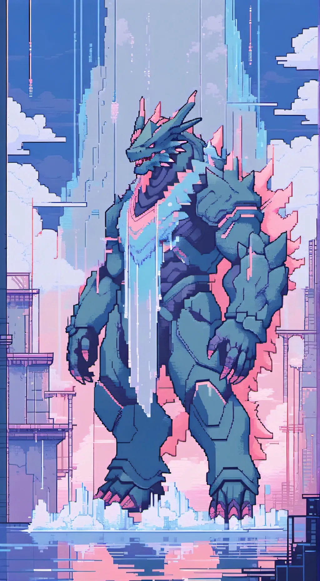 ai character: shatter spine background