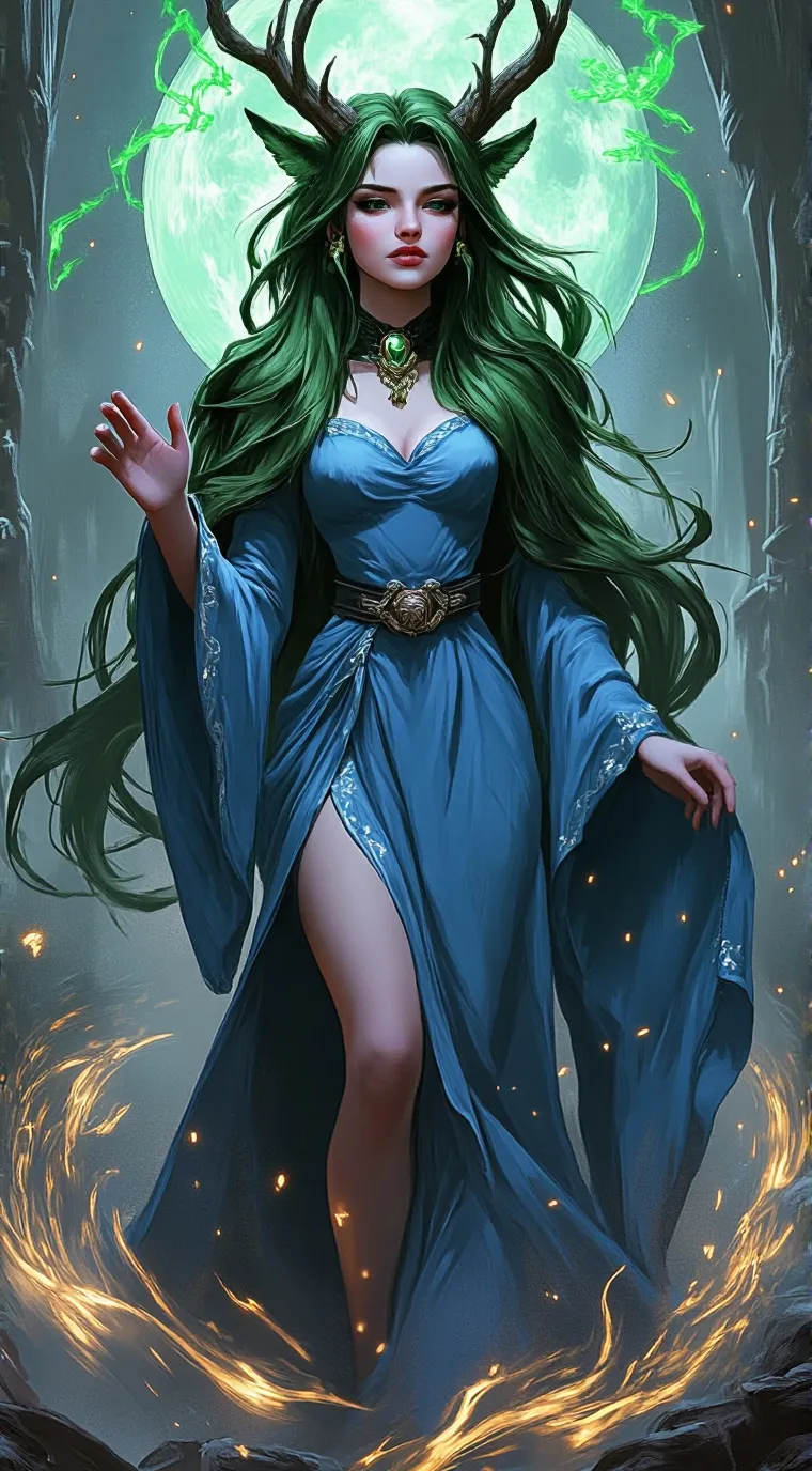 ai character: mirima/miri background