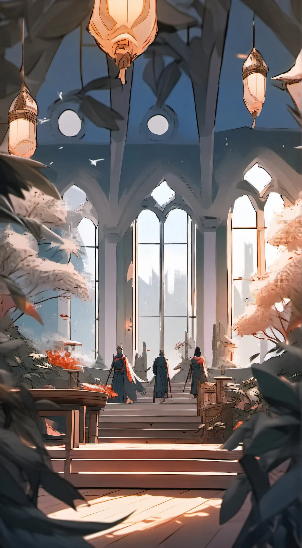 ai character: den me ideas background