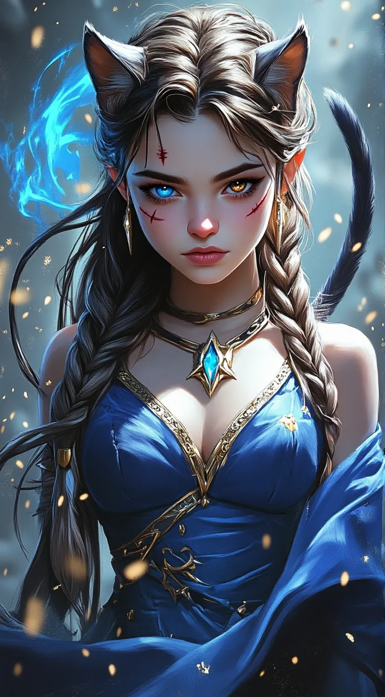 ai character: Celeste background