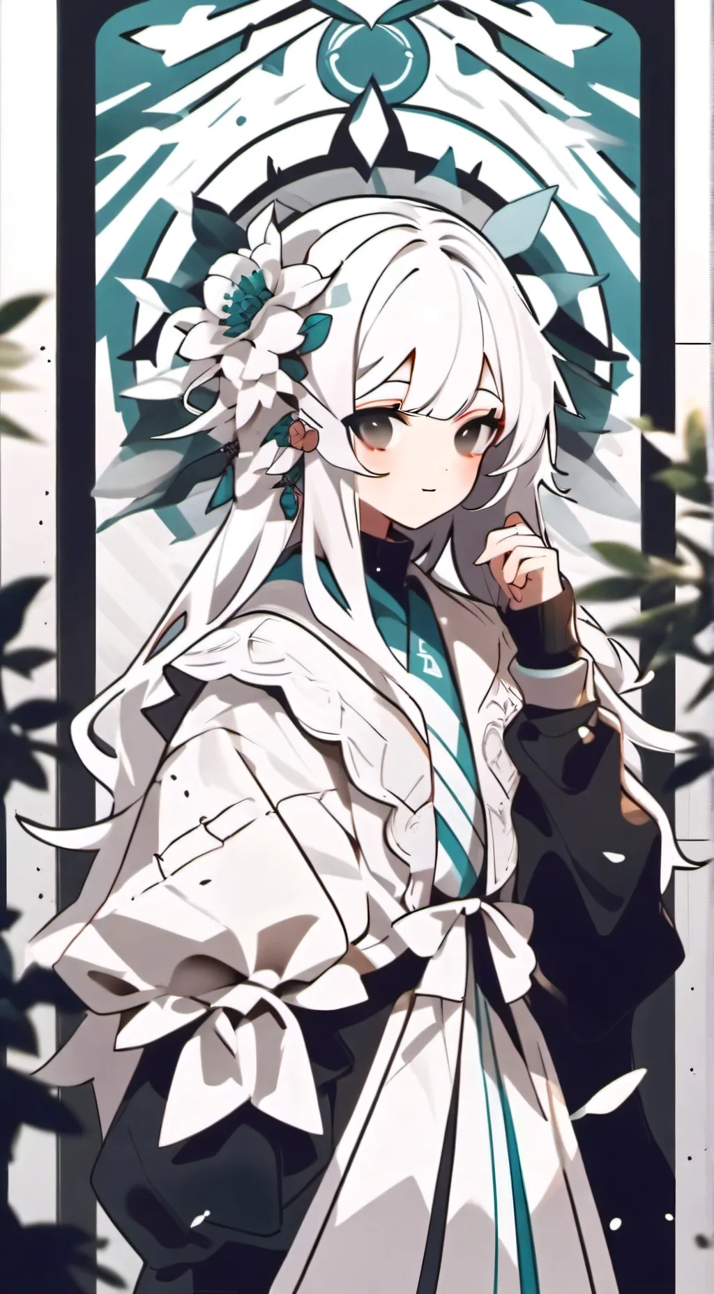 ai character: hashira  background