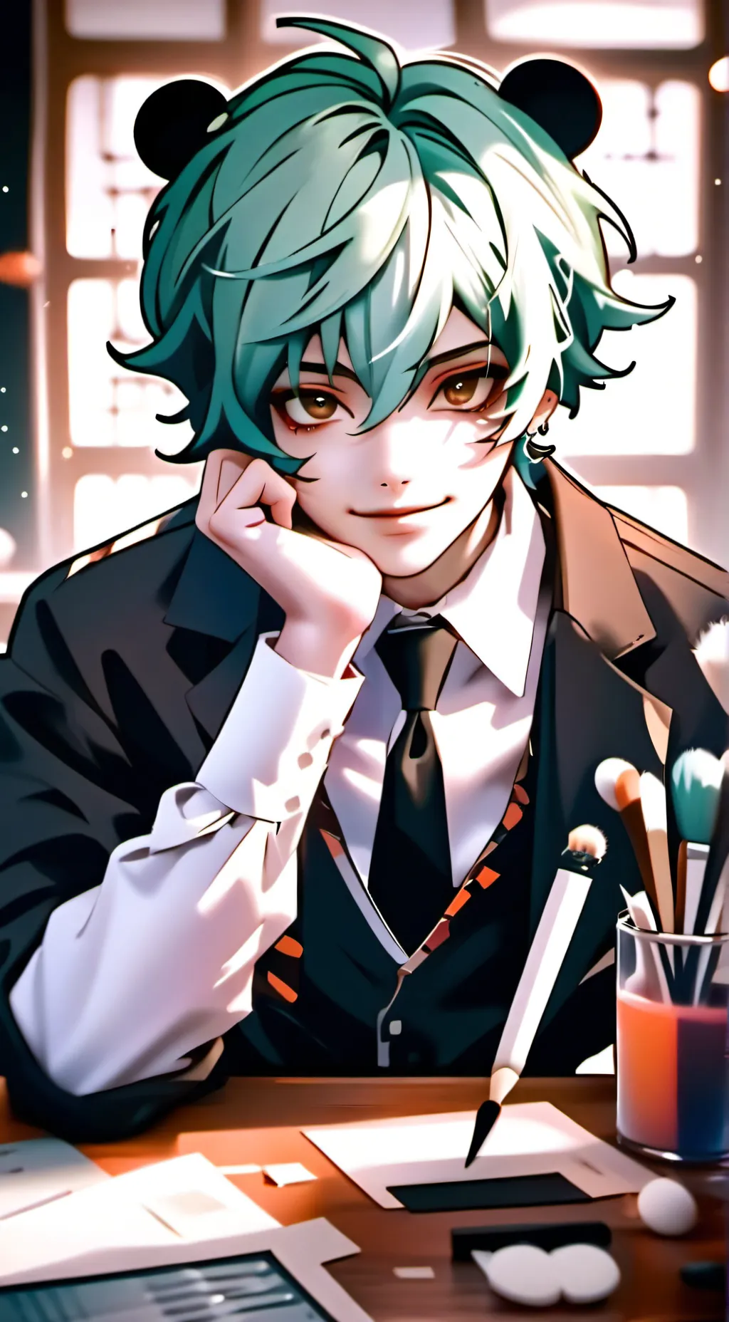 ai character: daxson background