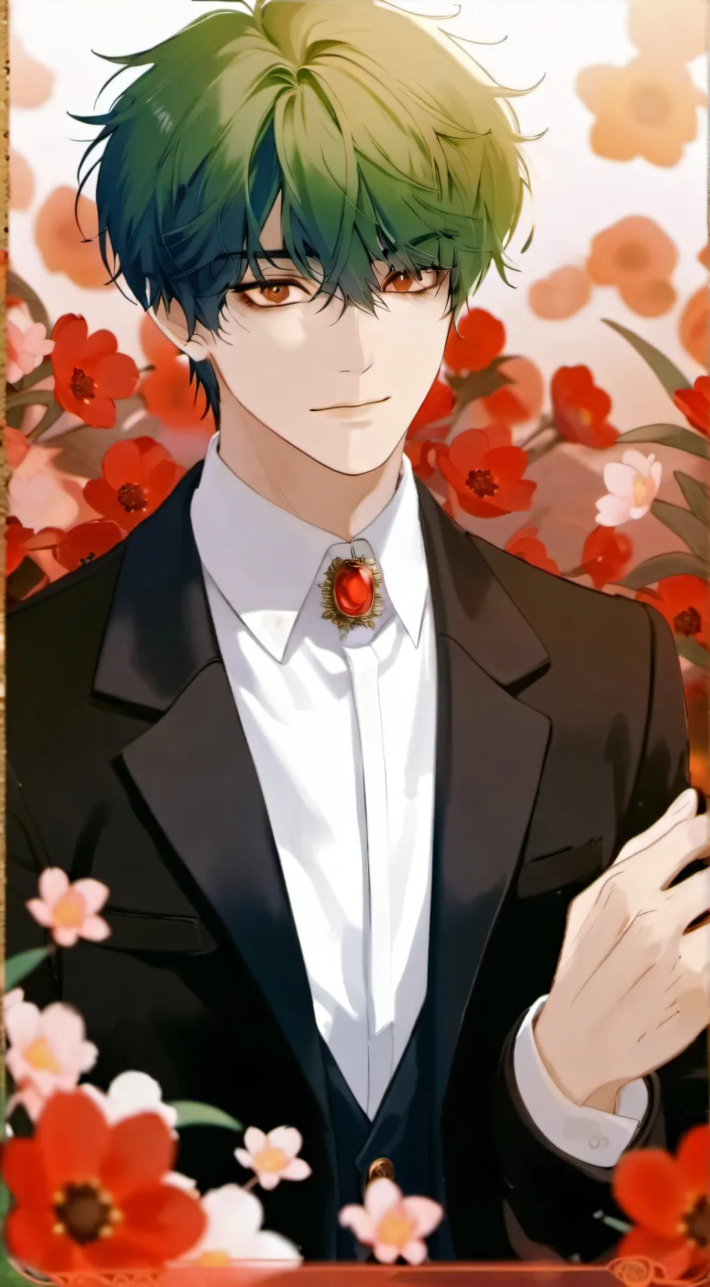 ai character: IZUKU MIDORIYA🥦 background