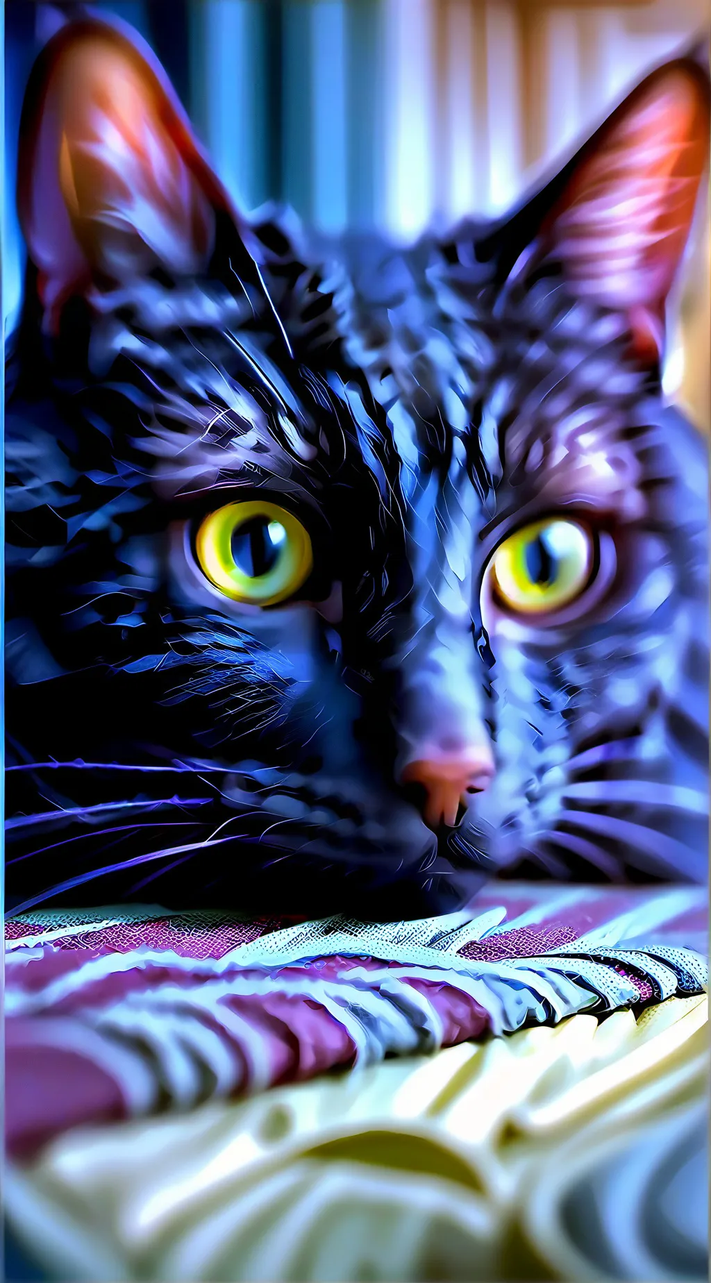 ai character: Mittens background