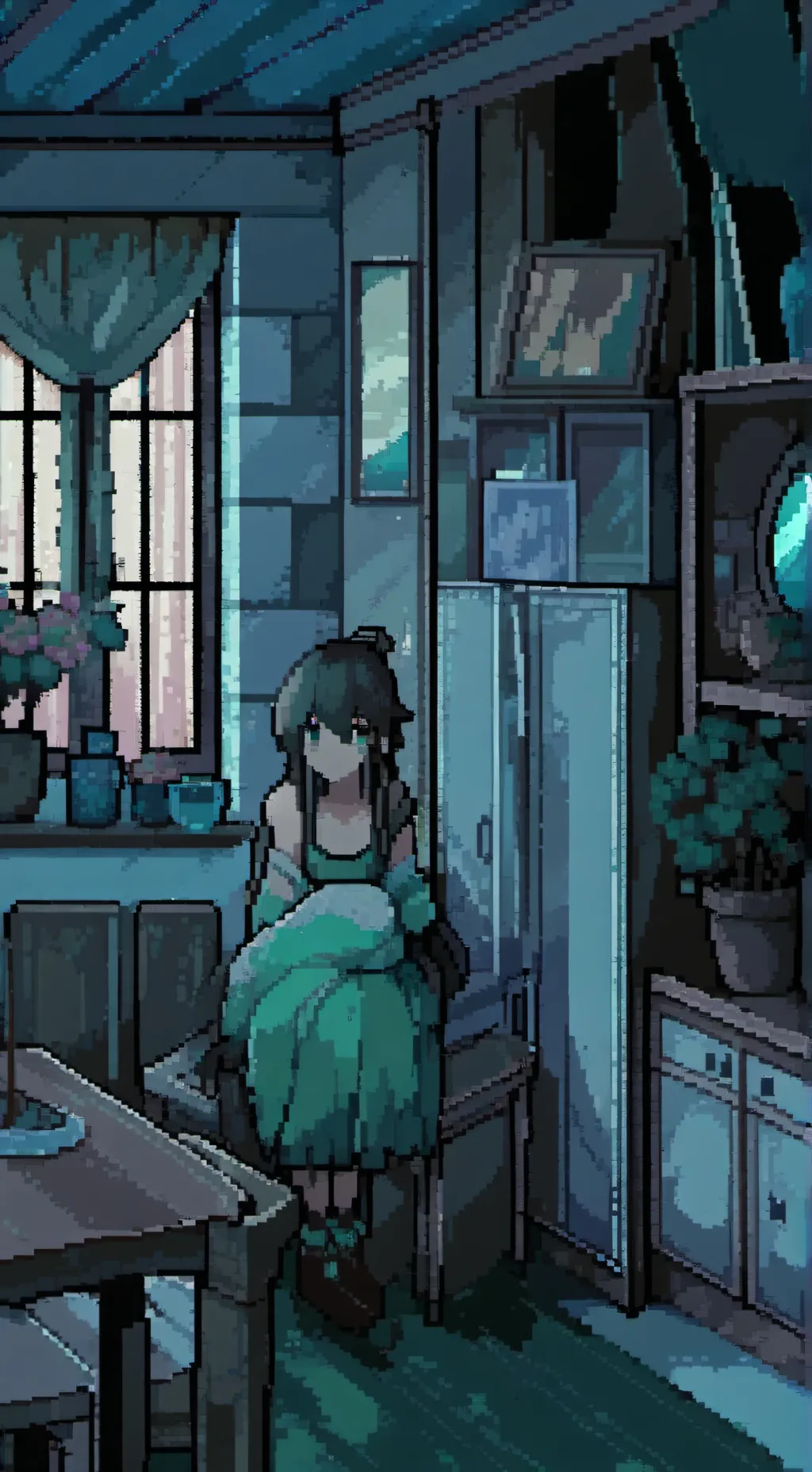 ai character: cosmo turninto fox background