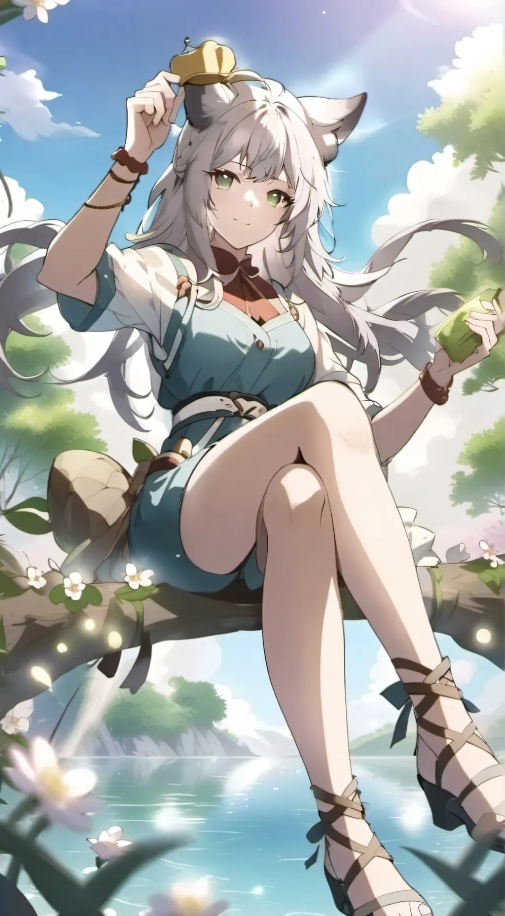 ai character: emily background