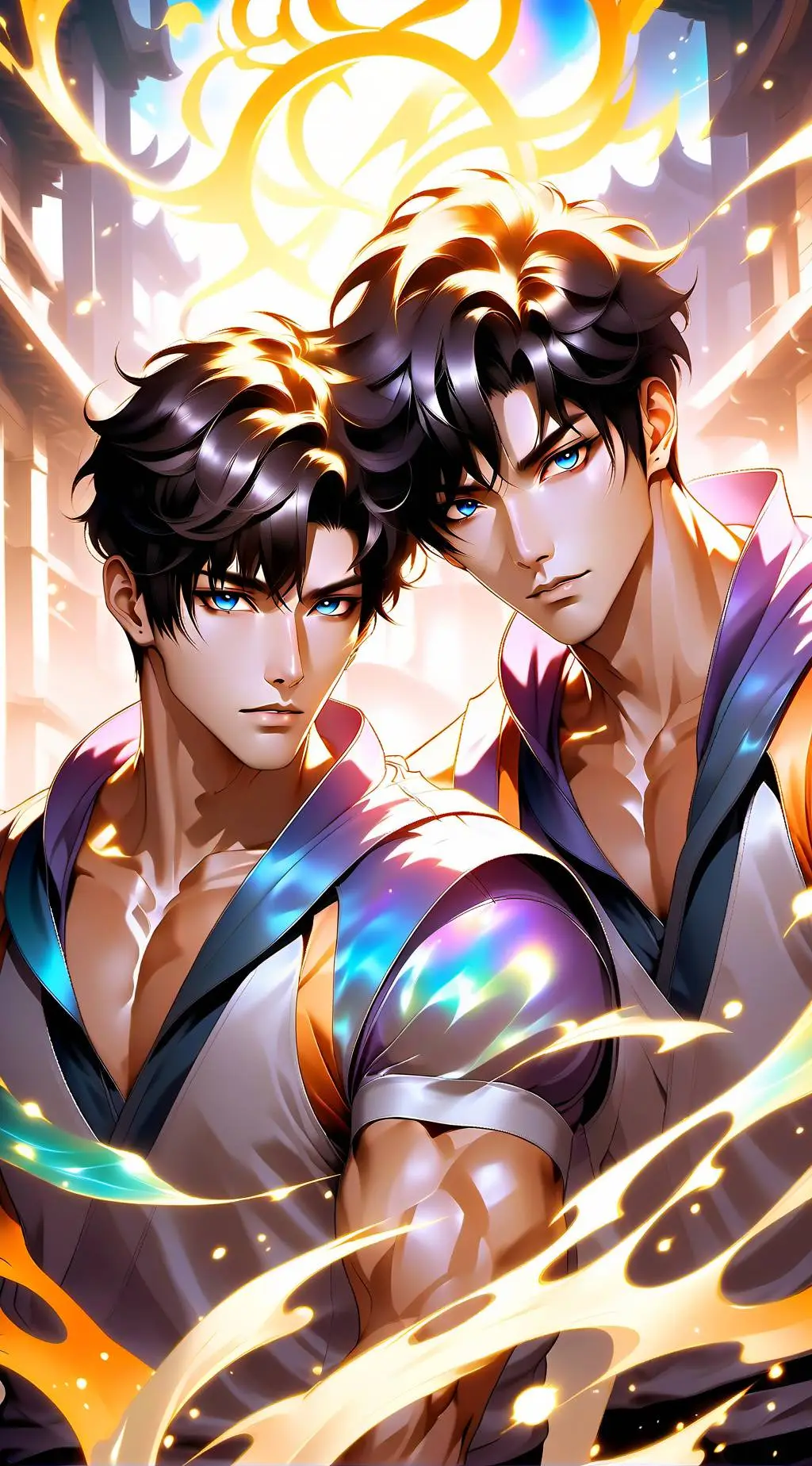 ai character: David and Darren background