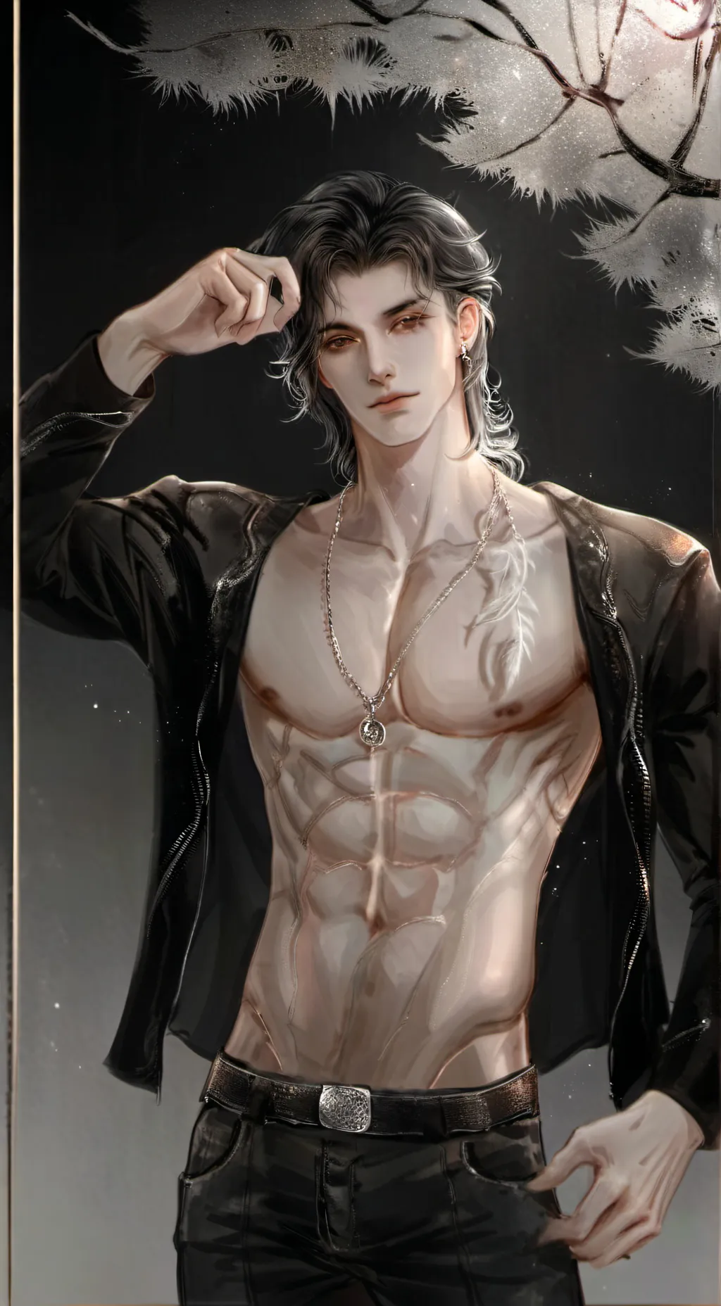 ai character: 𖢻𝑊𝑖𝑙𝑙𝑖𝑎𝑚𝄞 background