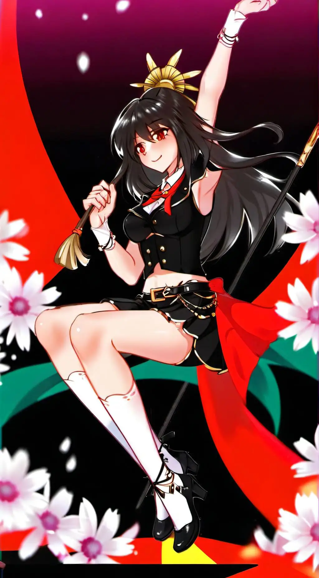 ai character: Холли background