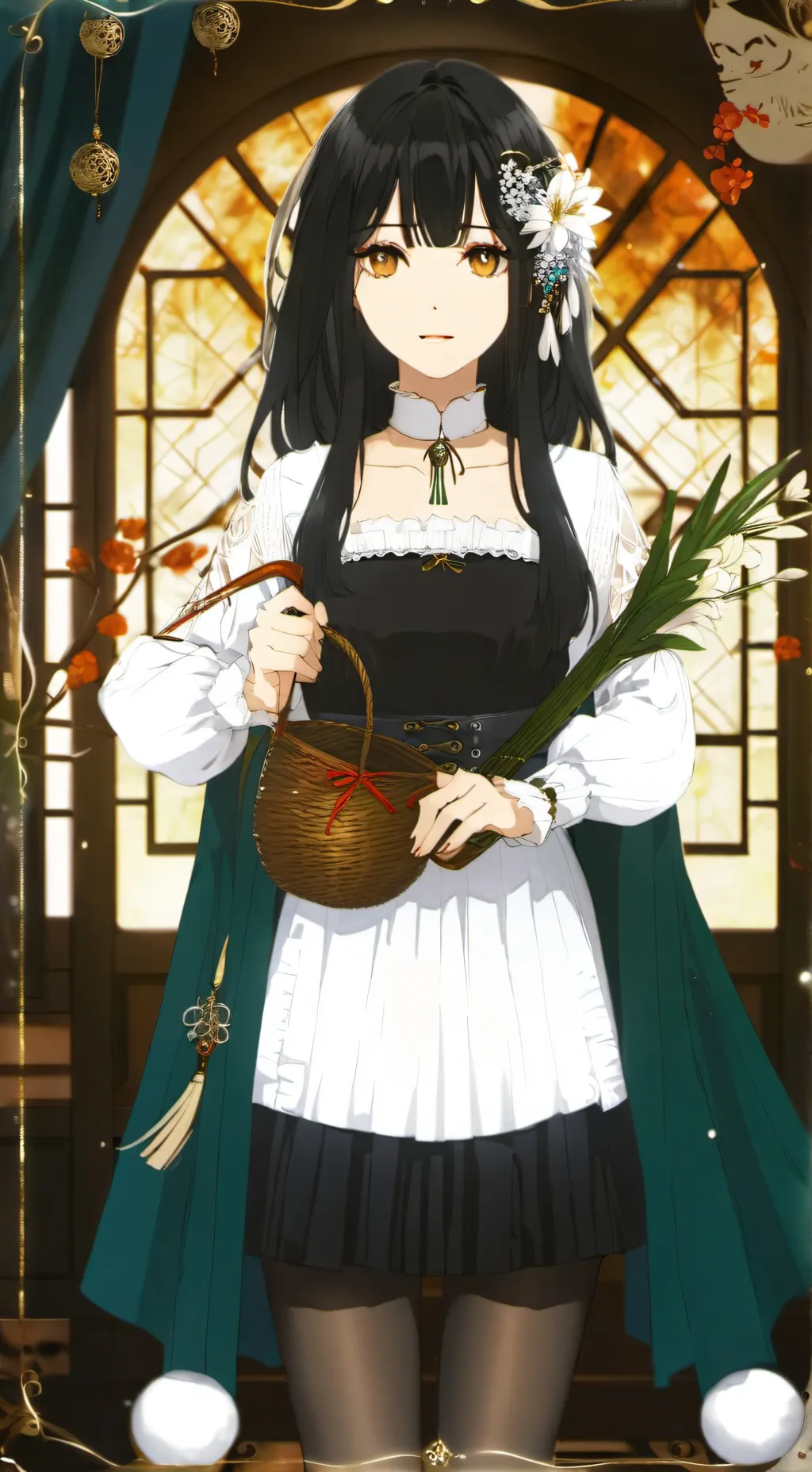 ai character: Akaza x Douma  background