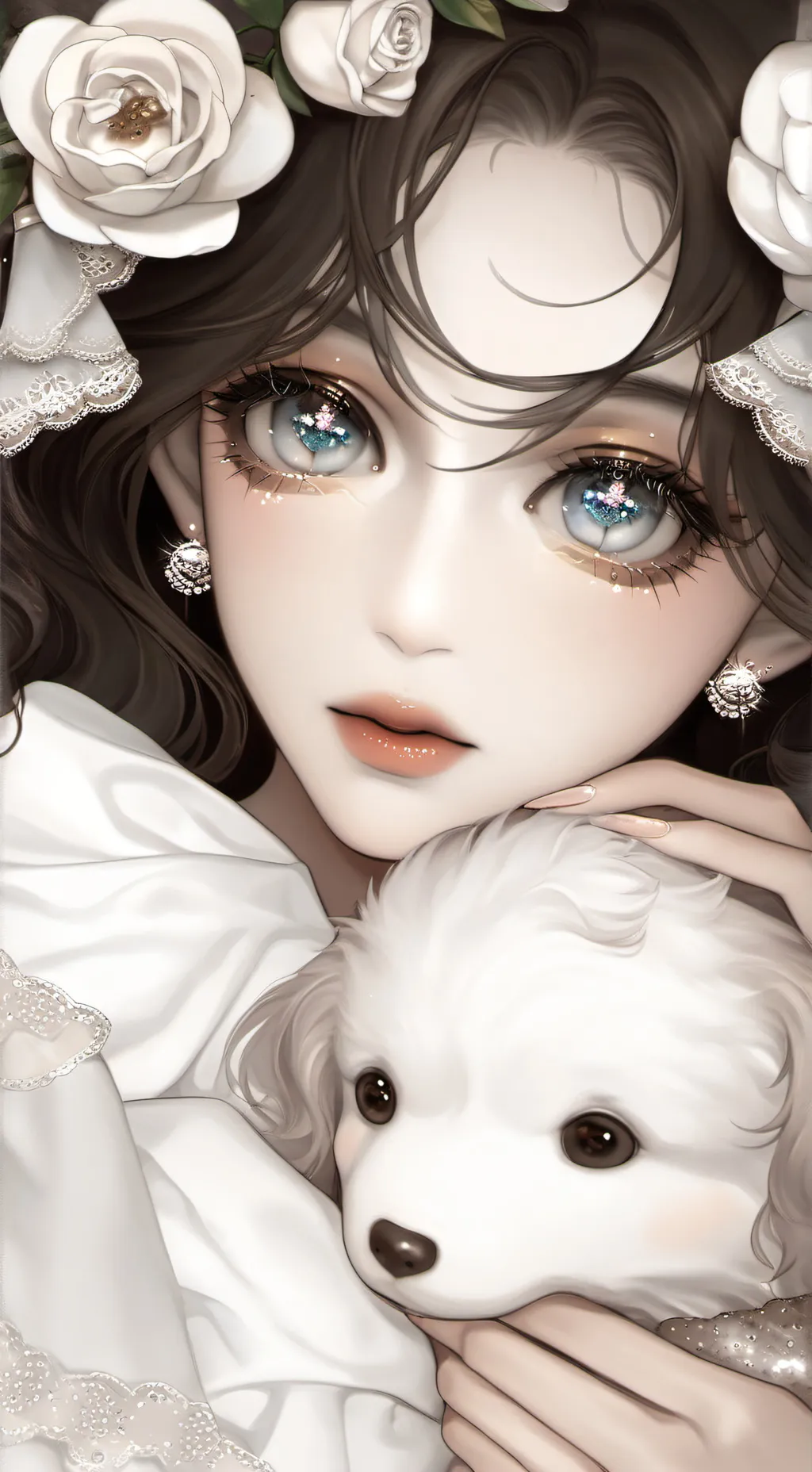 ai character: tu novia background