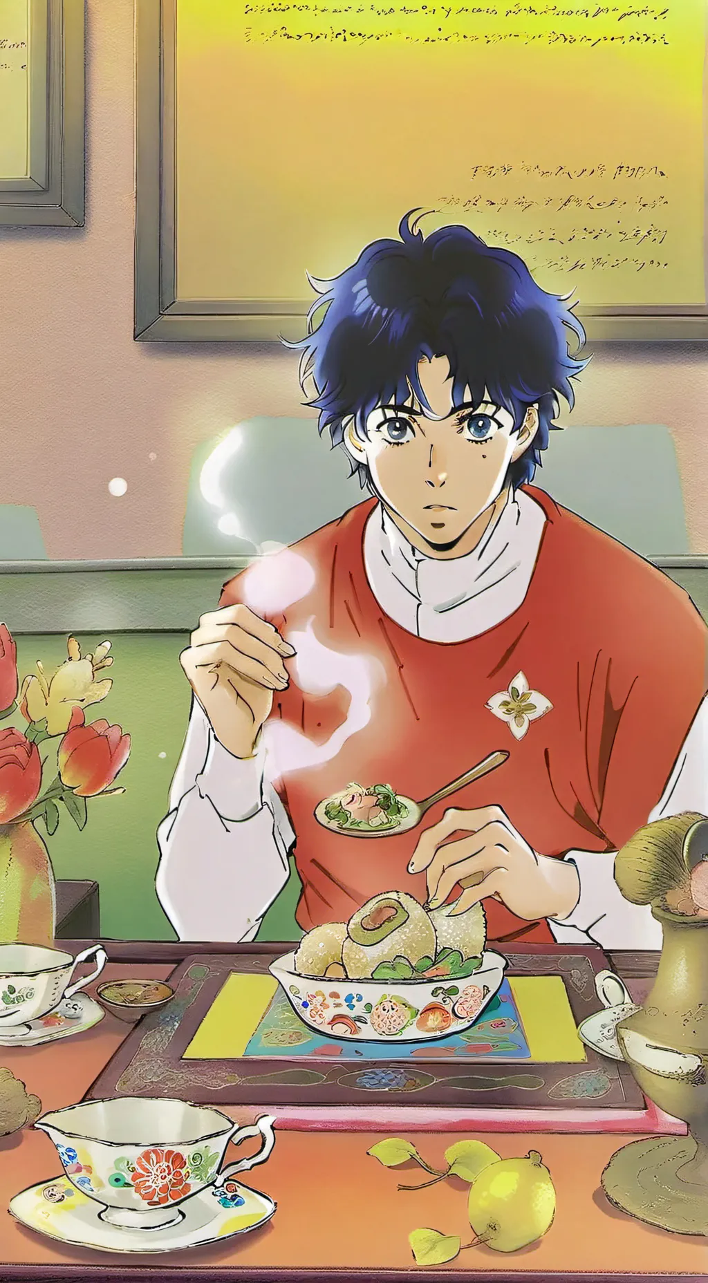 ai character: Джонатан background