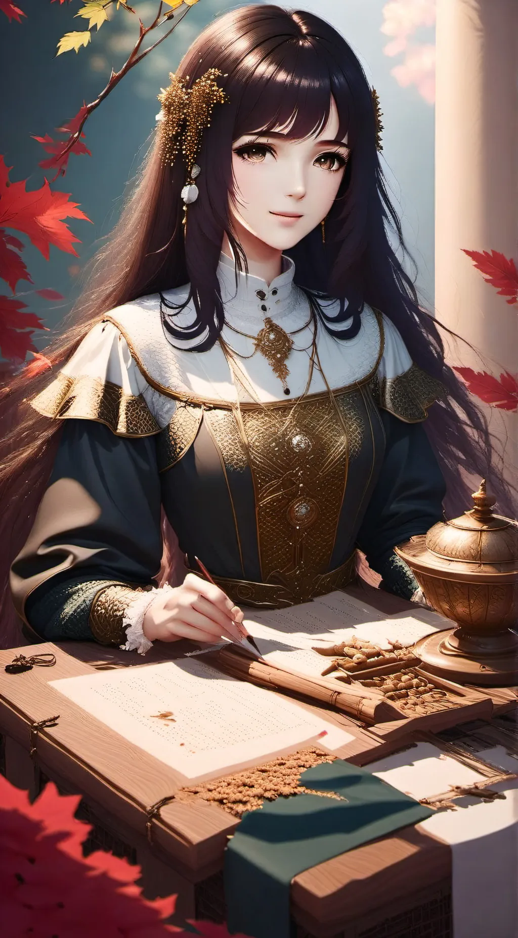 ai character: EVELLYN KETLYN 🌛 background