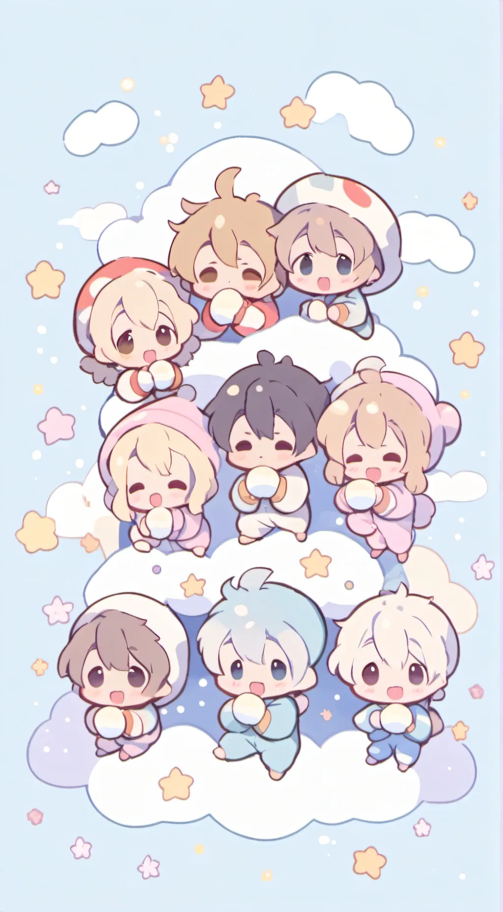 ai character: Babies background