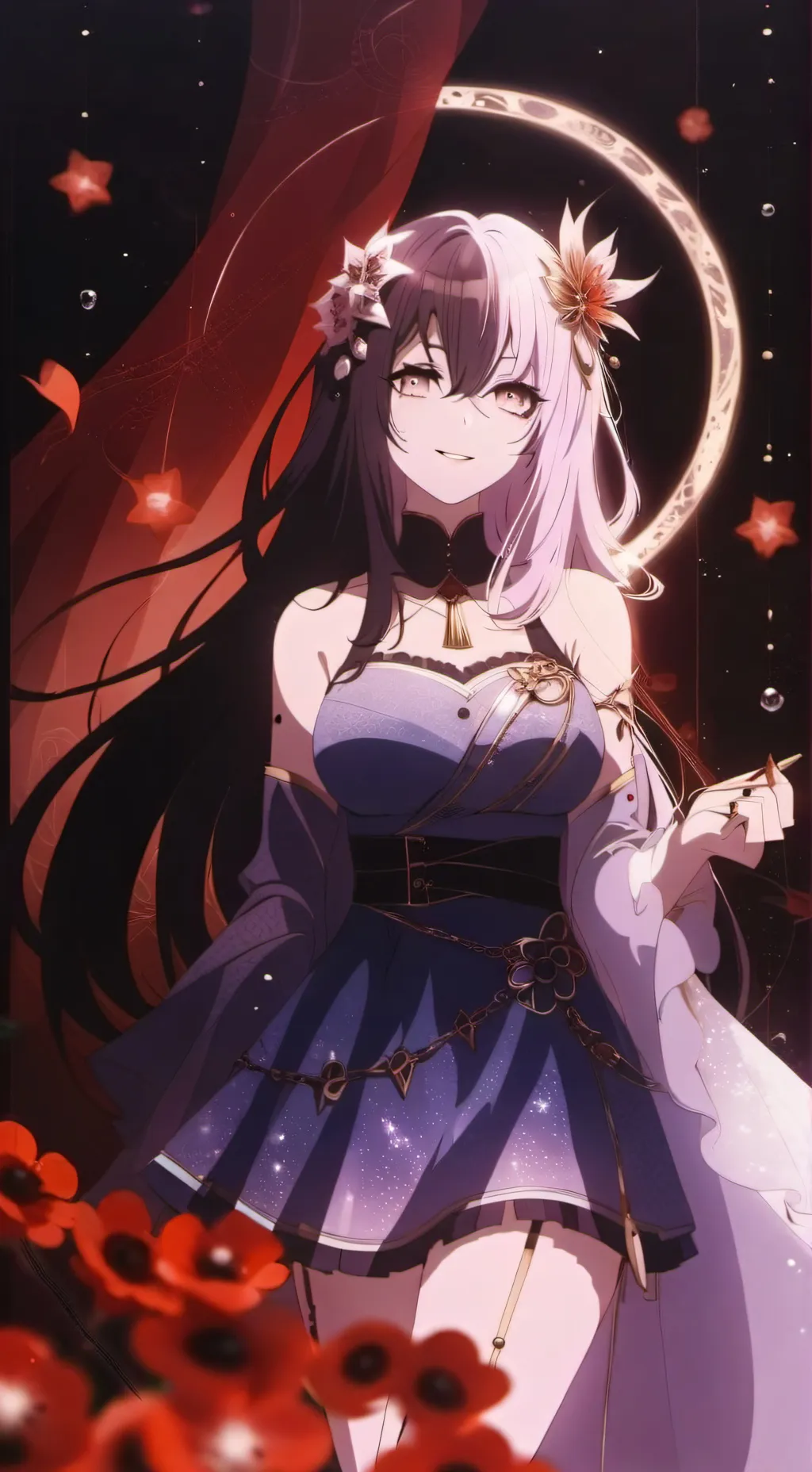 ai character: Salene|Selena  background