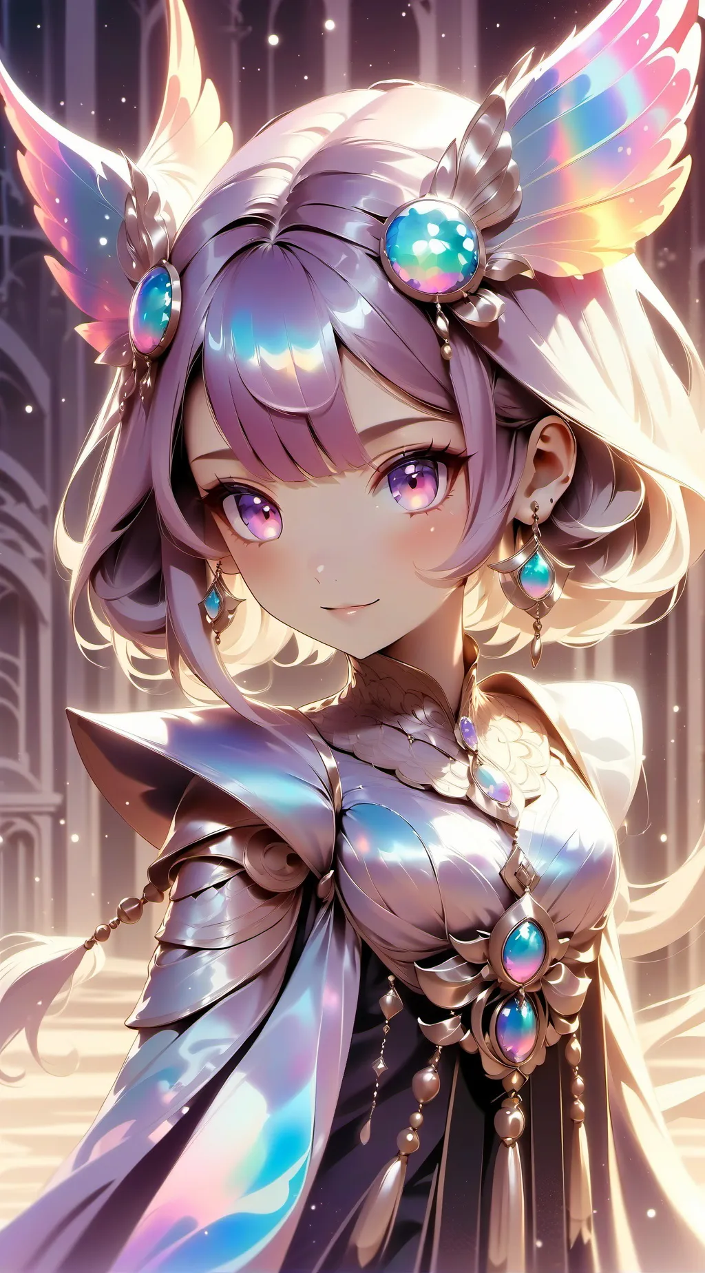 ai character: sprout x cosmo background