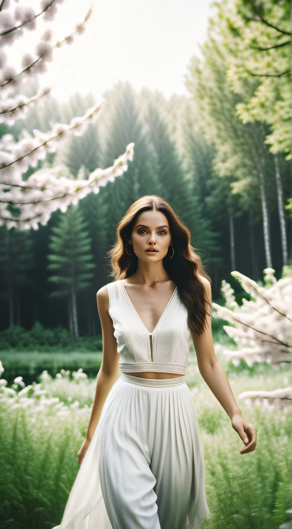 ai character: Полина background