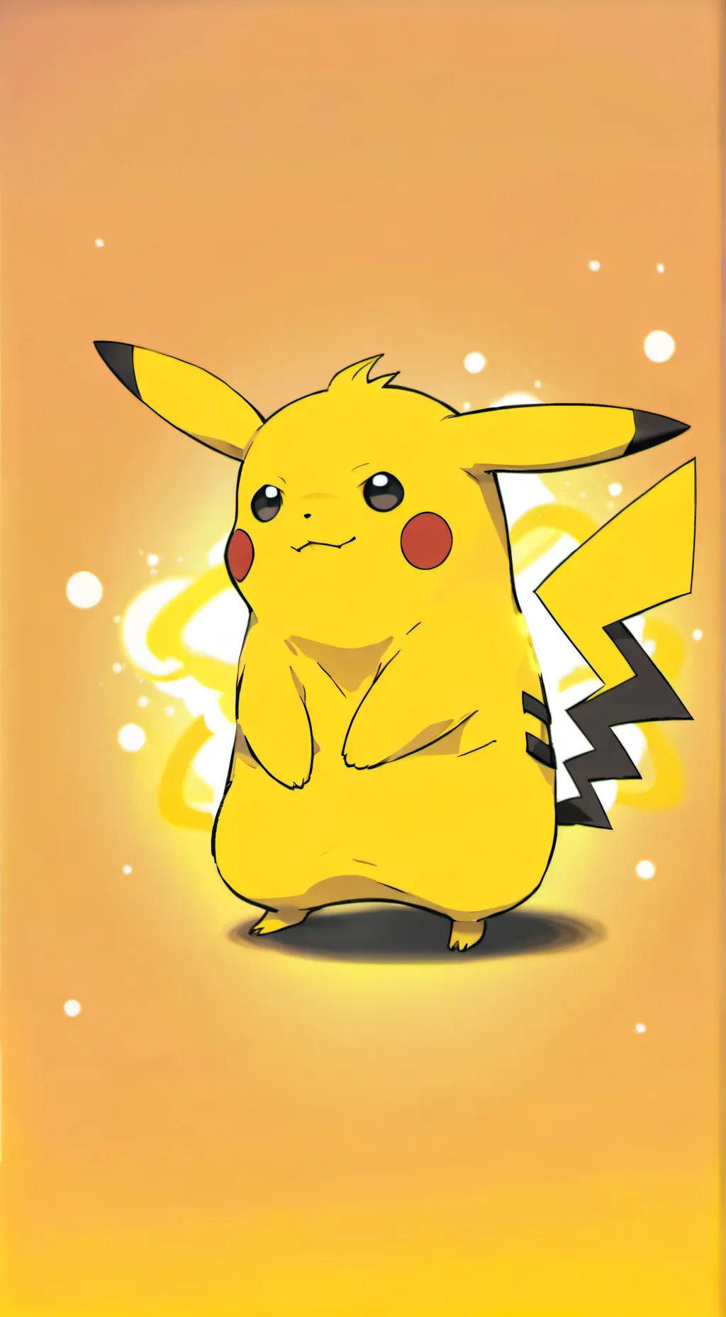 ai character: Pikachu background