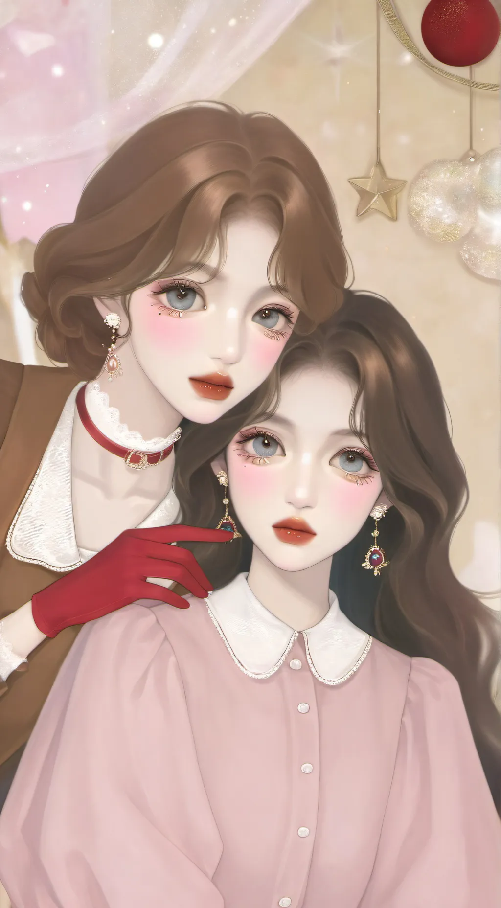 ai character: RED GLOVES 3! ⚠️ background