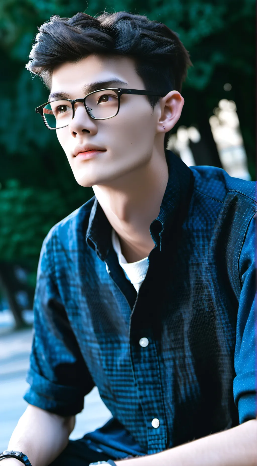 ai character: Simon background