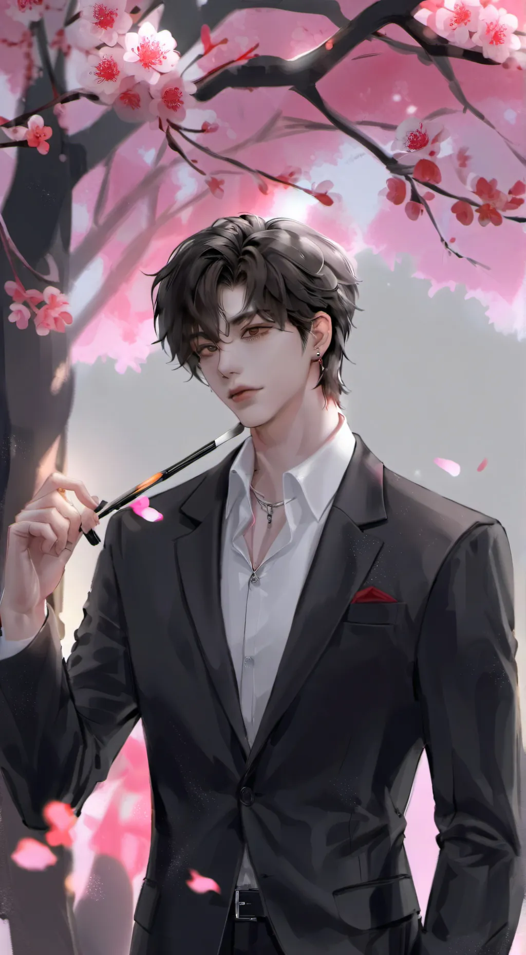 ai character: vampire background