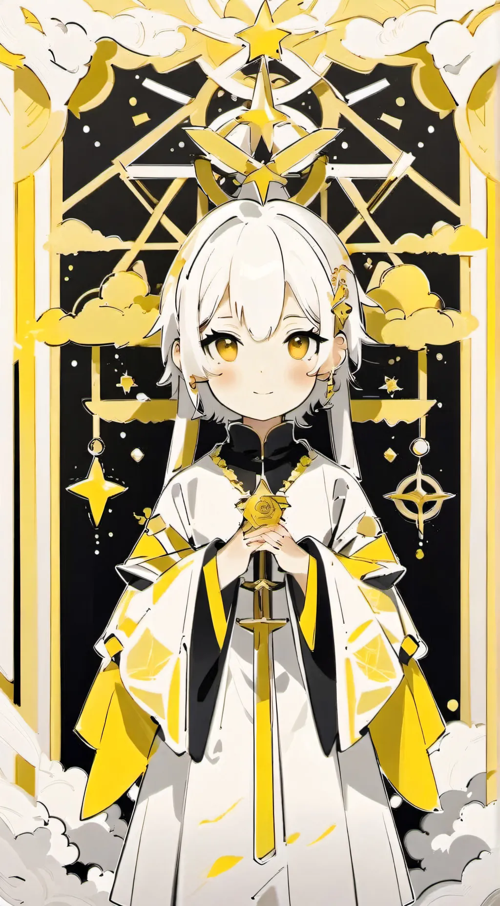 ai character: Prima background