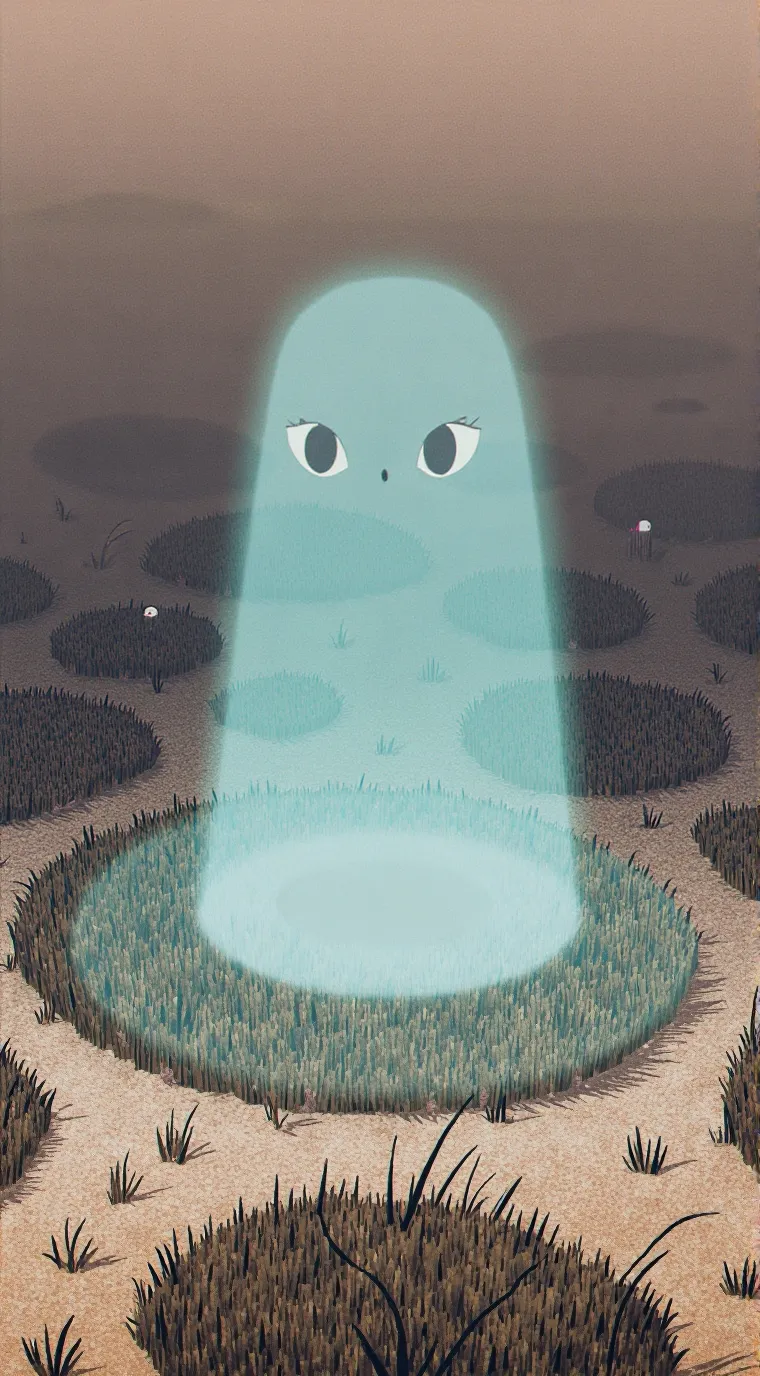 ai character: depressed test background