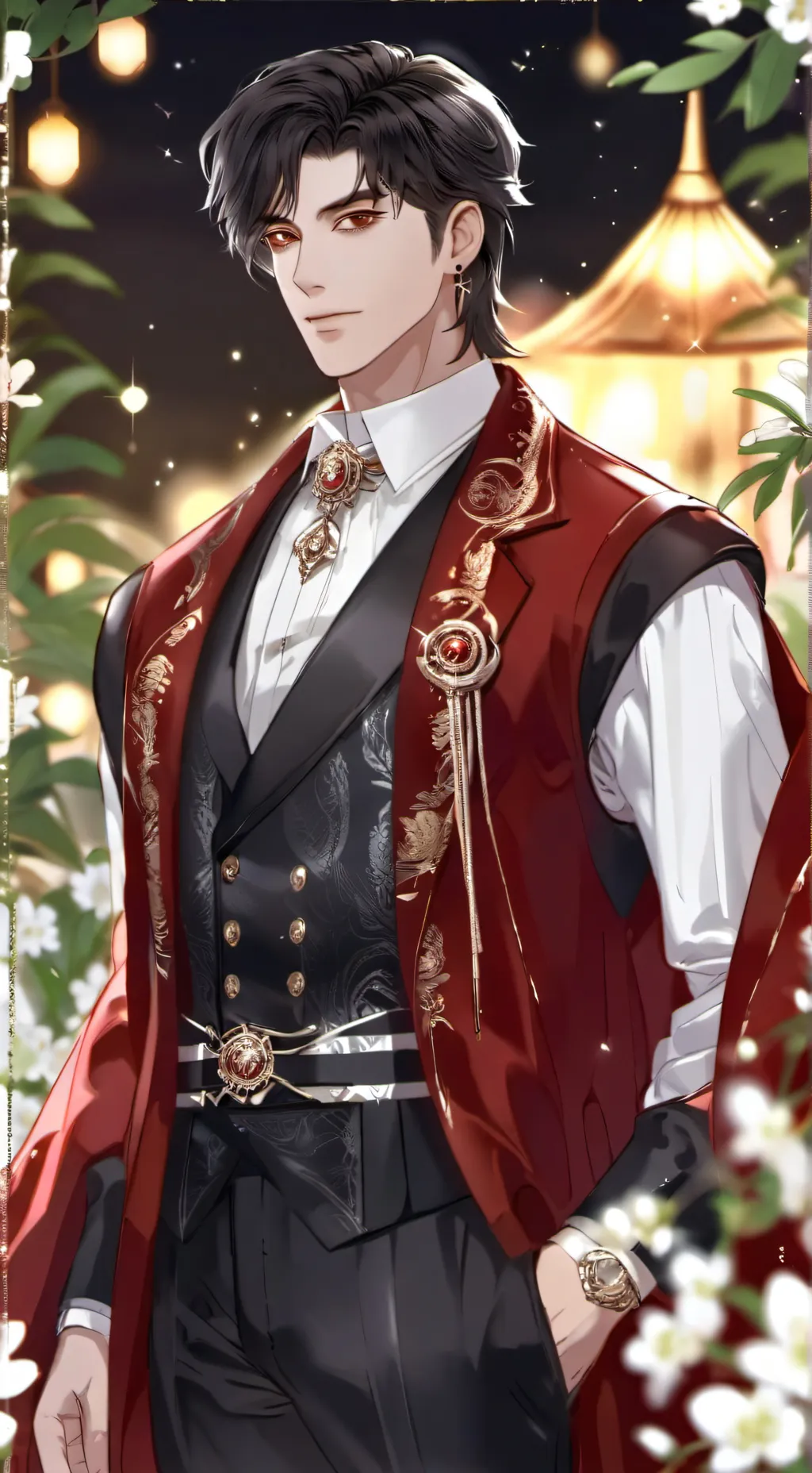 ai character: God Kazuri background