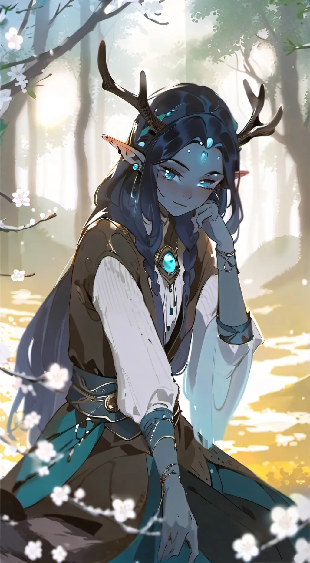 ai character: Darah background