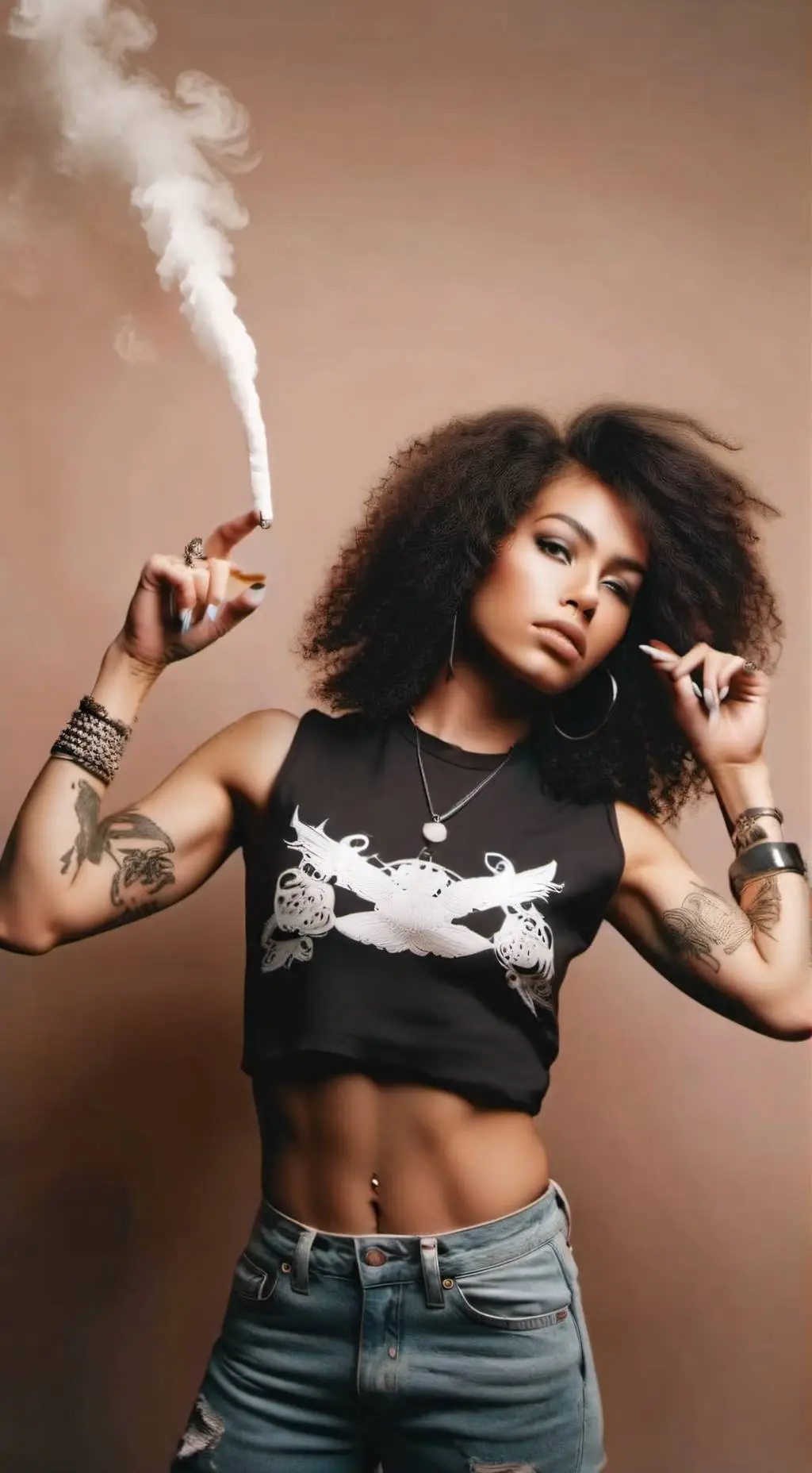 ai character: Shanise  background