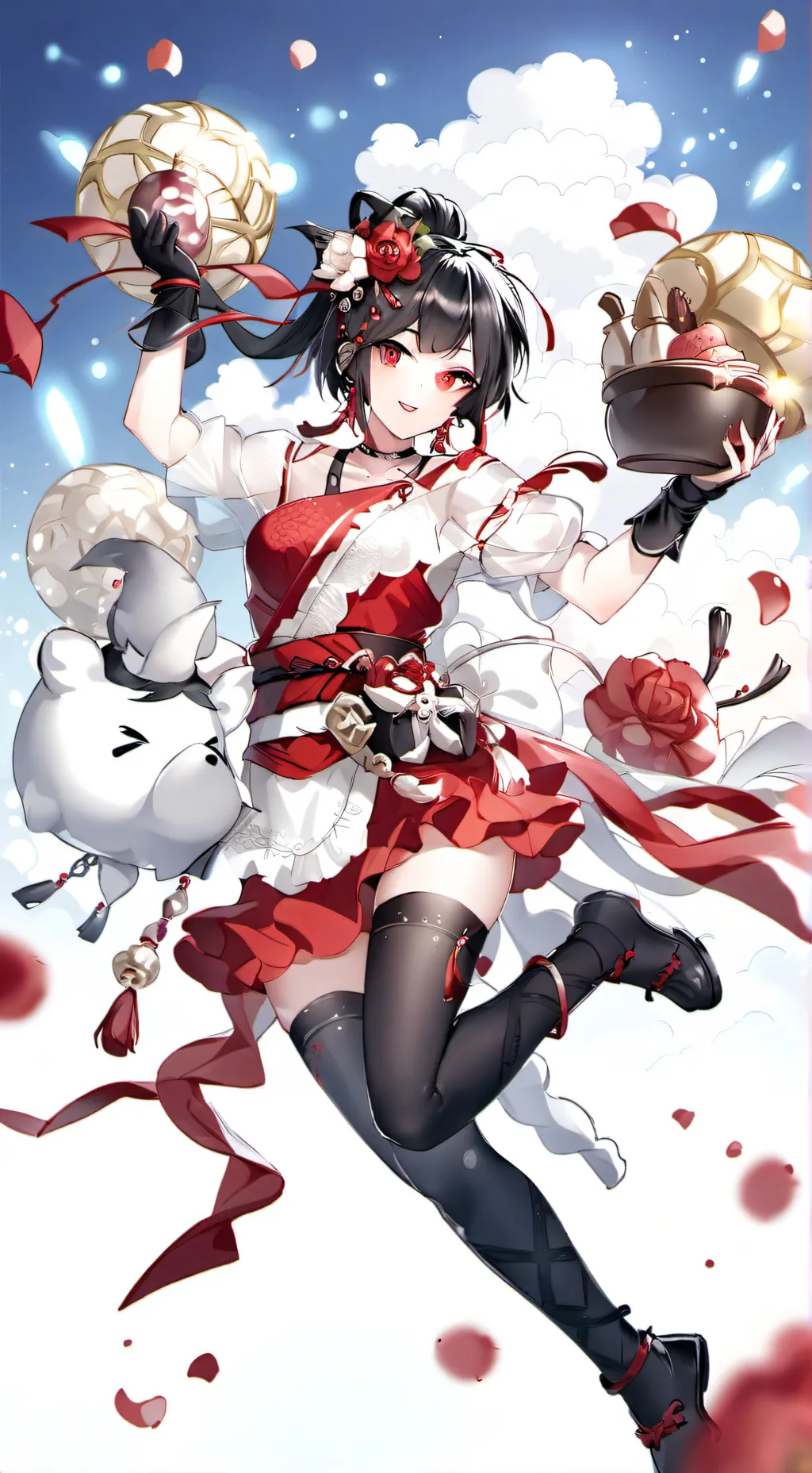 ai character: ehedbdpdboddodhdkd background