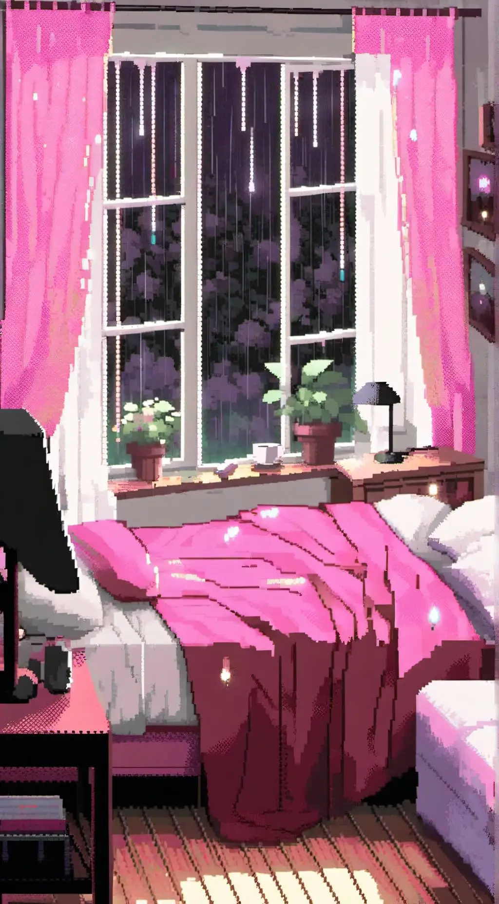 ai character: SG SLEEPOVER background