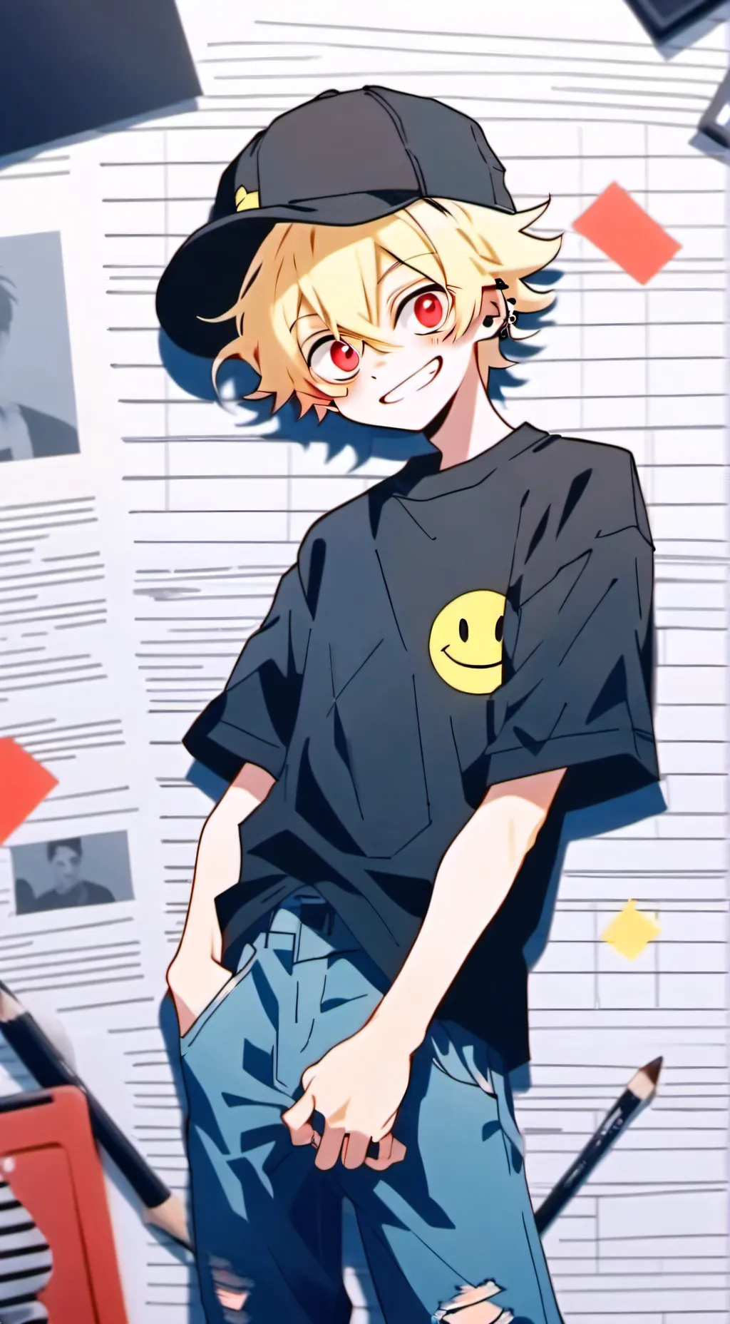 ai character: SBG background