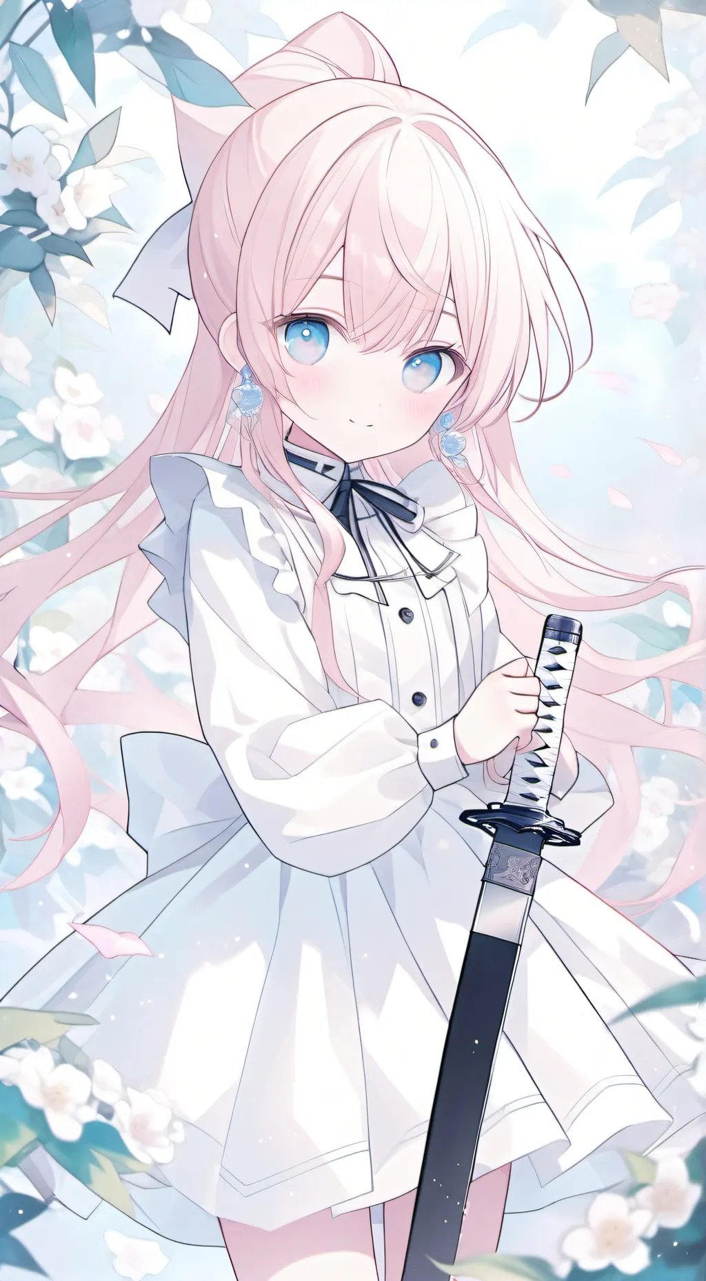 ai character: demon slayer  background