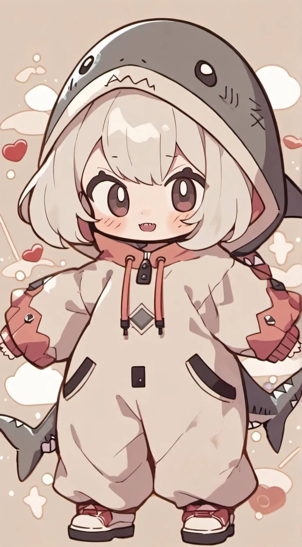 ai character: sharky  background