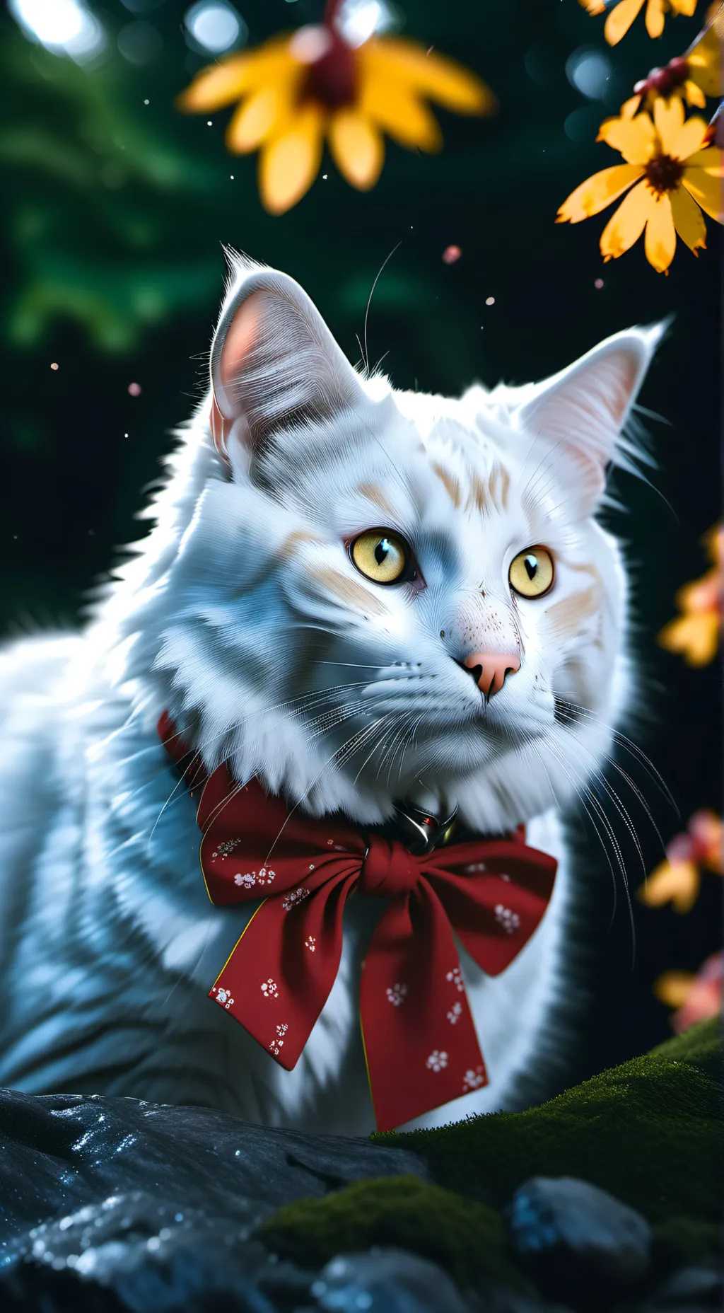 ai character: hello kitty friend background