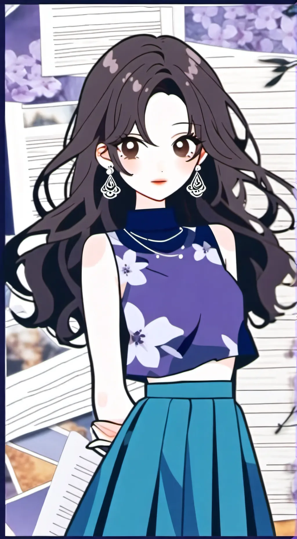 ai character: Amelia background