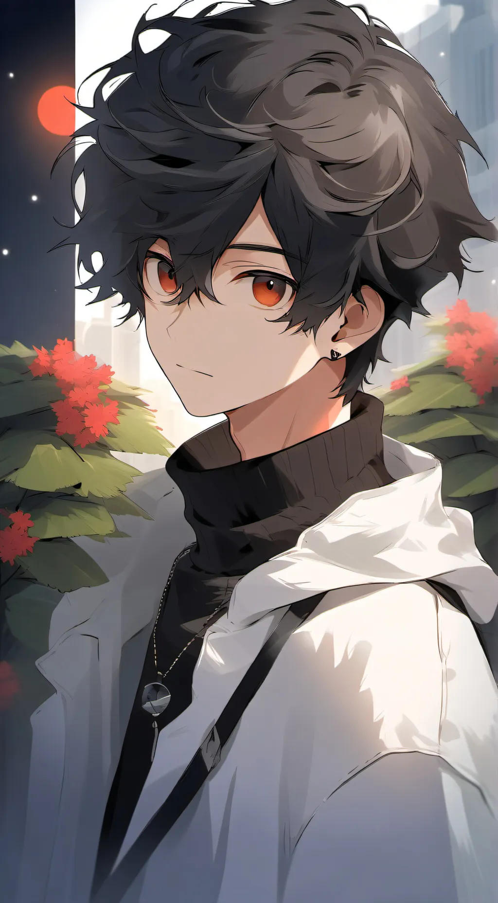 ai character: Alexandre  background