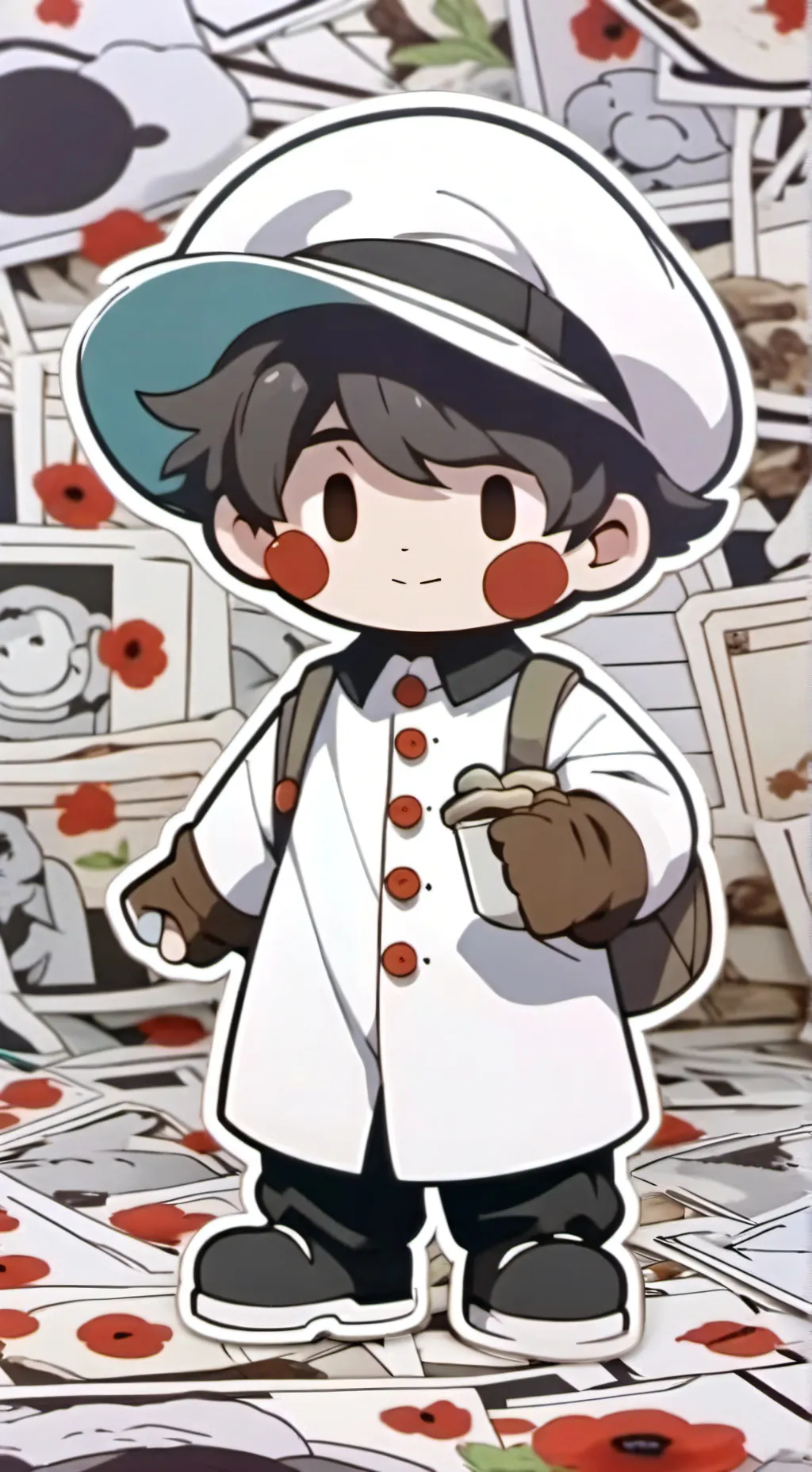 ai character: DOEY THE DOUGHMAN  background