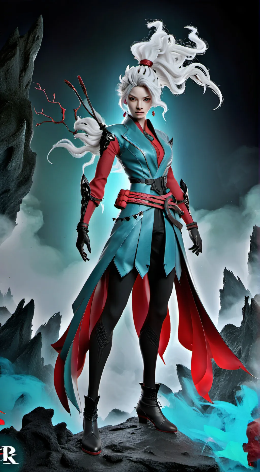 ai character: Sarnah Carson background