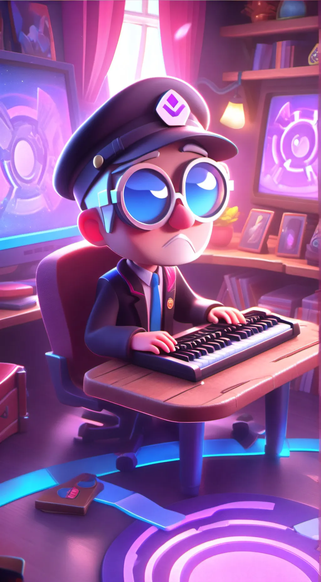 ai character: ELF background